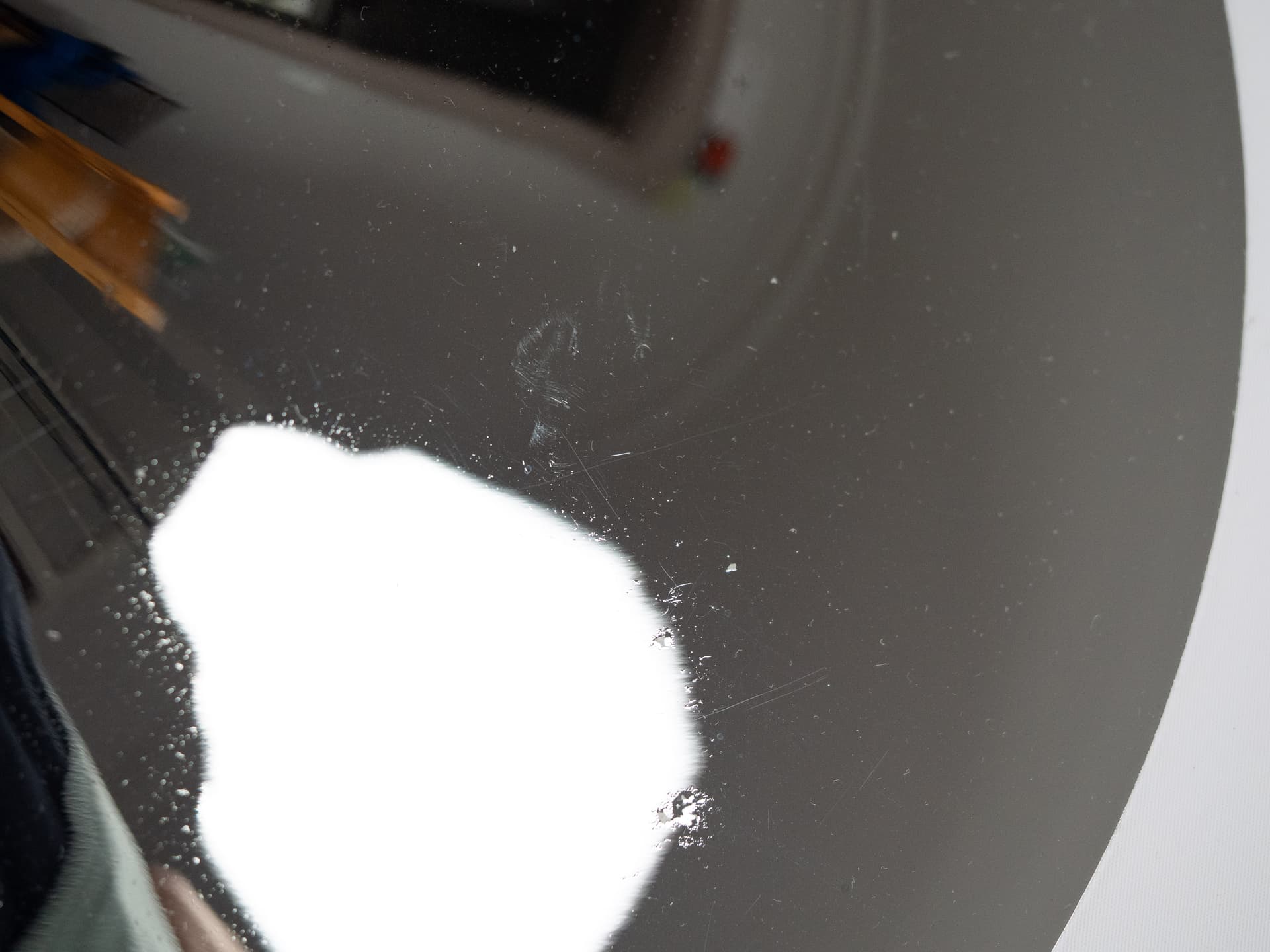 Lampa wisząca Semi, srebrny, metal, proj. C. Bonderup, T. Thorup, Fog & Mørup, Dania, lata 60. - 226190