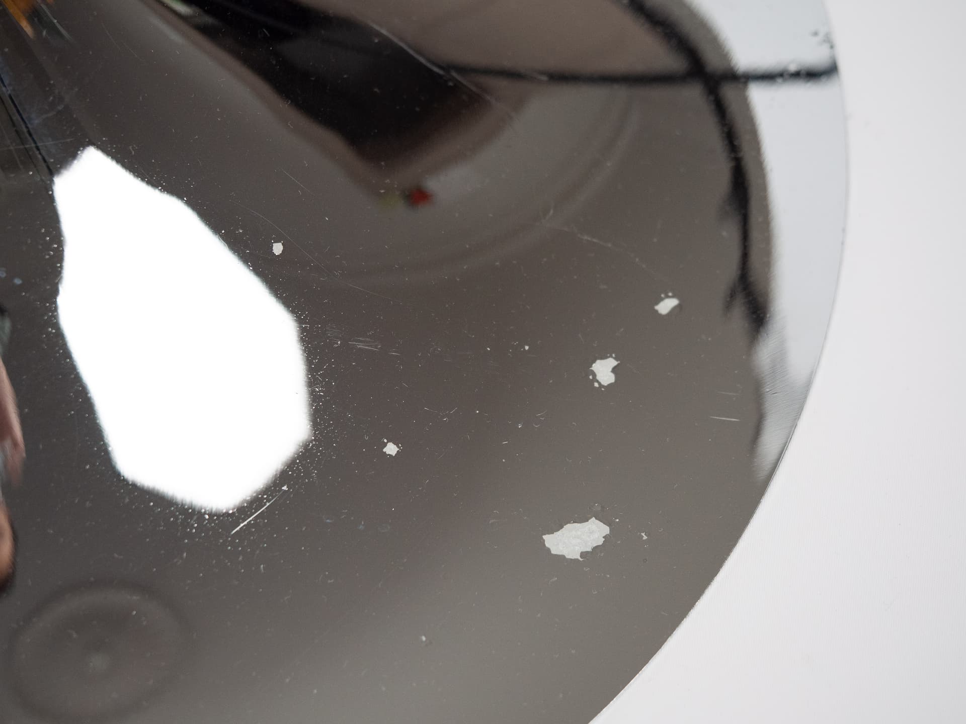 Lampa wisząca Semi, srebrny, metal, proj. C. Bonderup, T. Thorup, Fog & Mørup, Dania, lata 60. - 226188