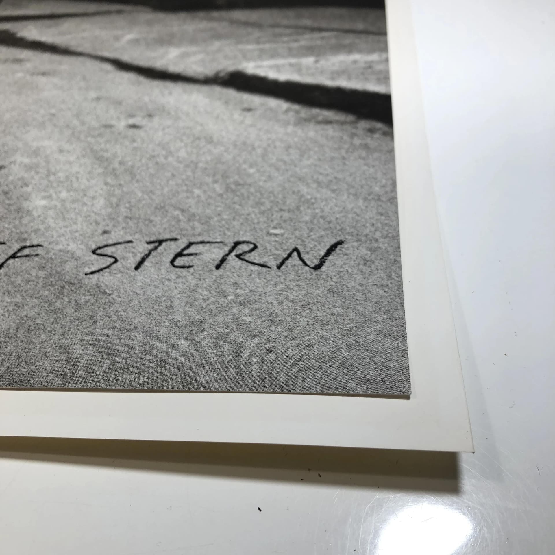 Plakat Jazz, czarno-biały, papier, aut. G. Stern, Wielka Brytania, lata 80., 70x50 cm - 16483