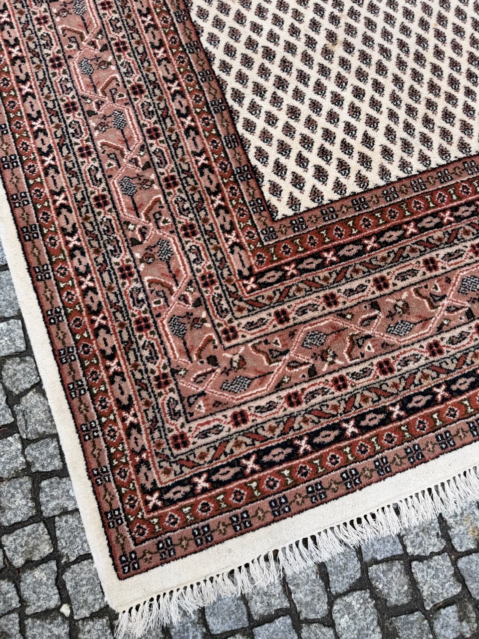 Dywan perski Indo Mir 315x250 cm, wełna beżowy, Indie - 226285