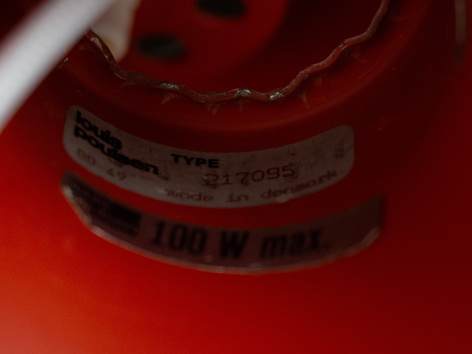 Lampa wisząca PH 5, biały, metal, proj. P. Henningsen, Louis Poulsen, Dania, lata 80. - 226305