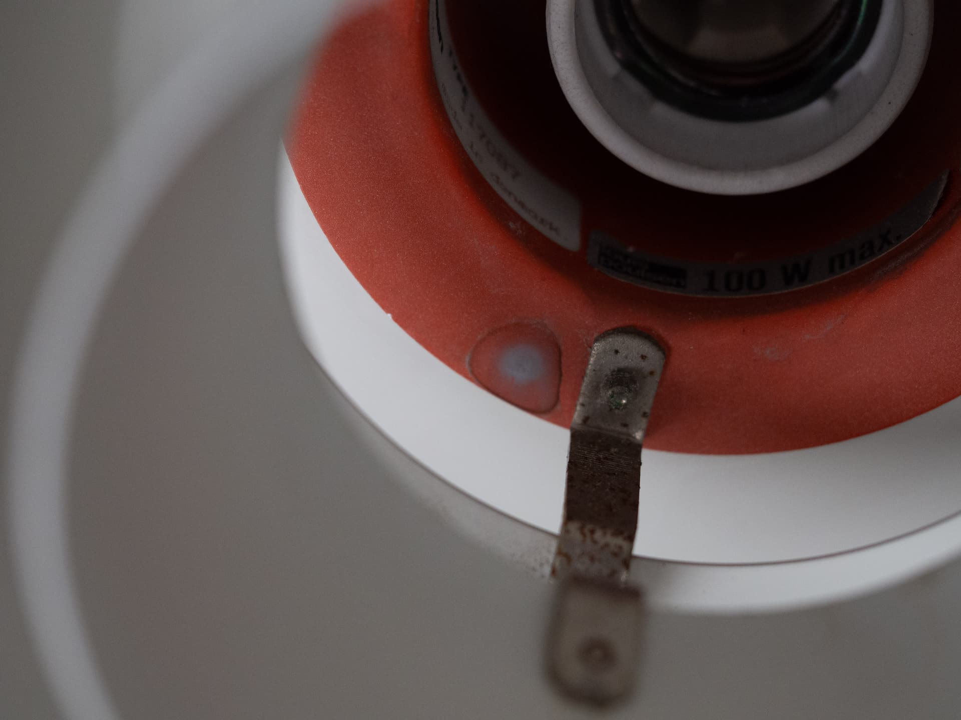 Lampa wisząca PH 4/3, biały, aluminium, proj. P. Henningsen, Louis Poulsen, Dania, lata 90. - 226333