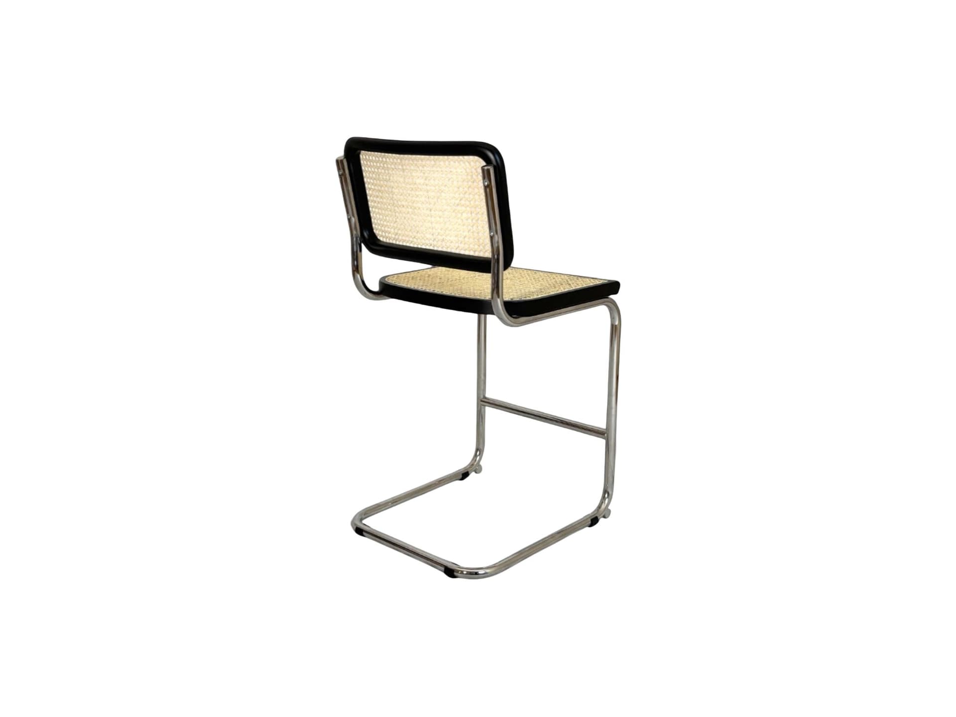Hoker z gietej stali wg proj. M. Breuer, wys.93 cm, Bauhaus, czarny - 316818