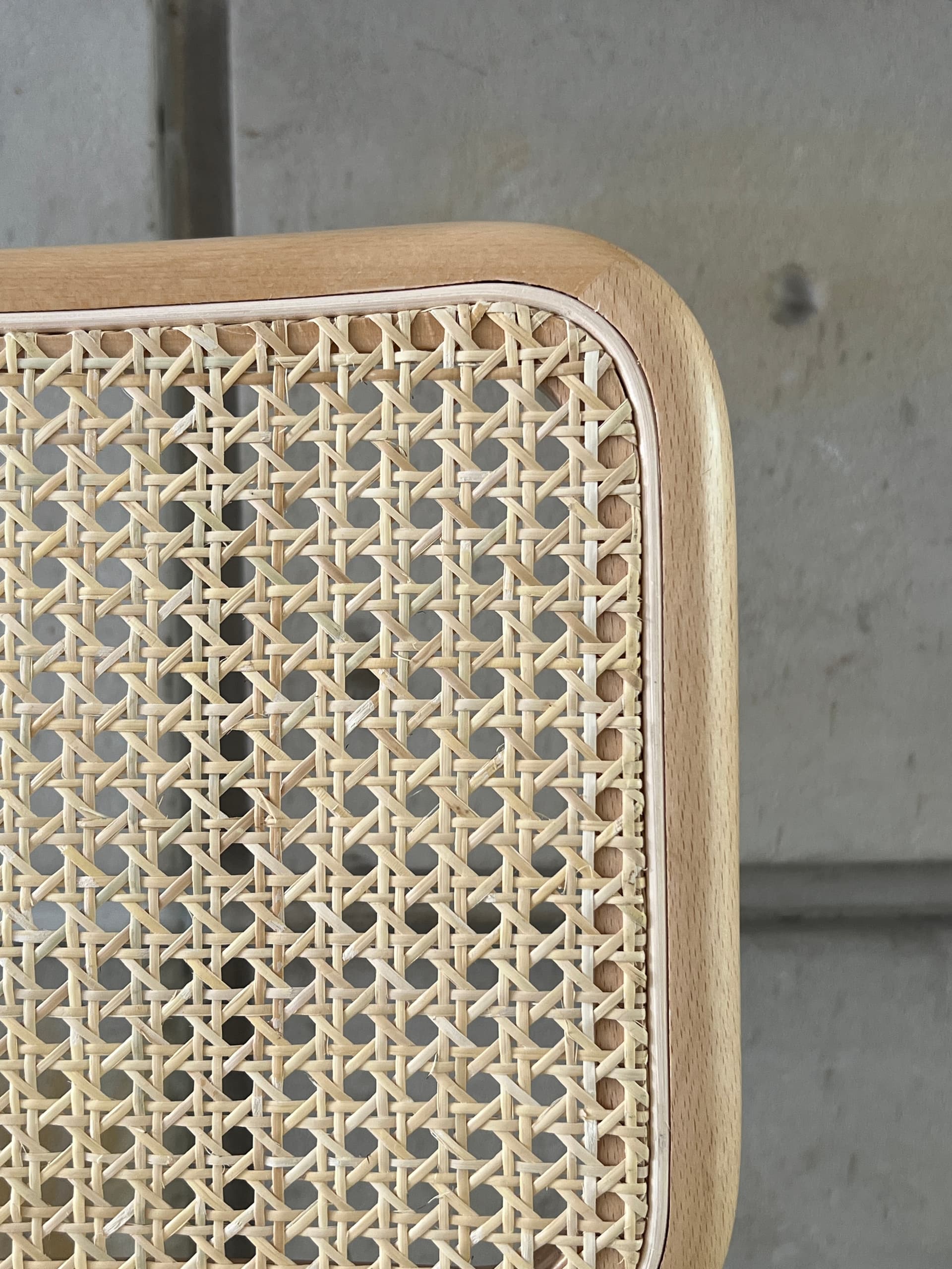 Krzesło z giętej stali wg proj. M.Breuer, Bauhaus, naturalny buk - 226576