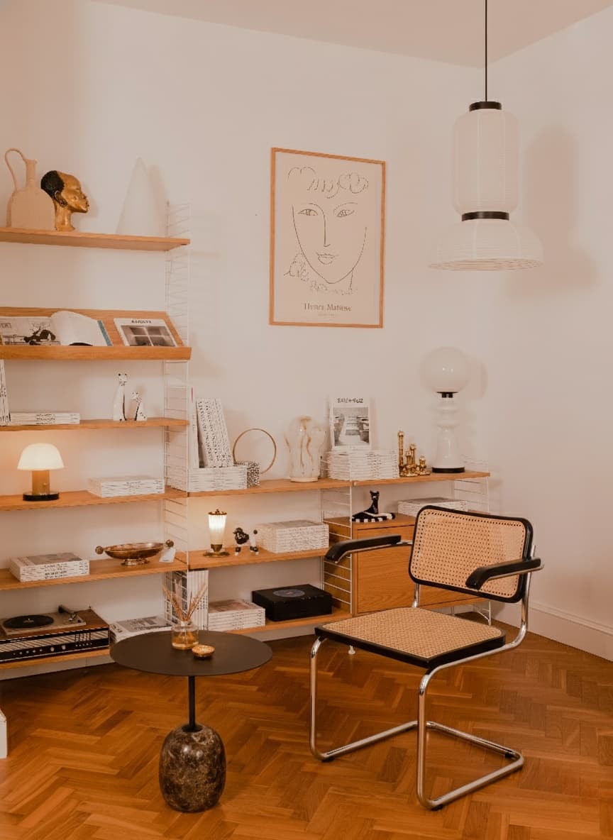 Krzesło z giętej stali z podłokietnikami wg proj. Cesca, M.Breuer, Bauhaus, czarne - 226758