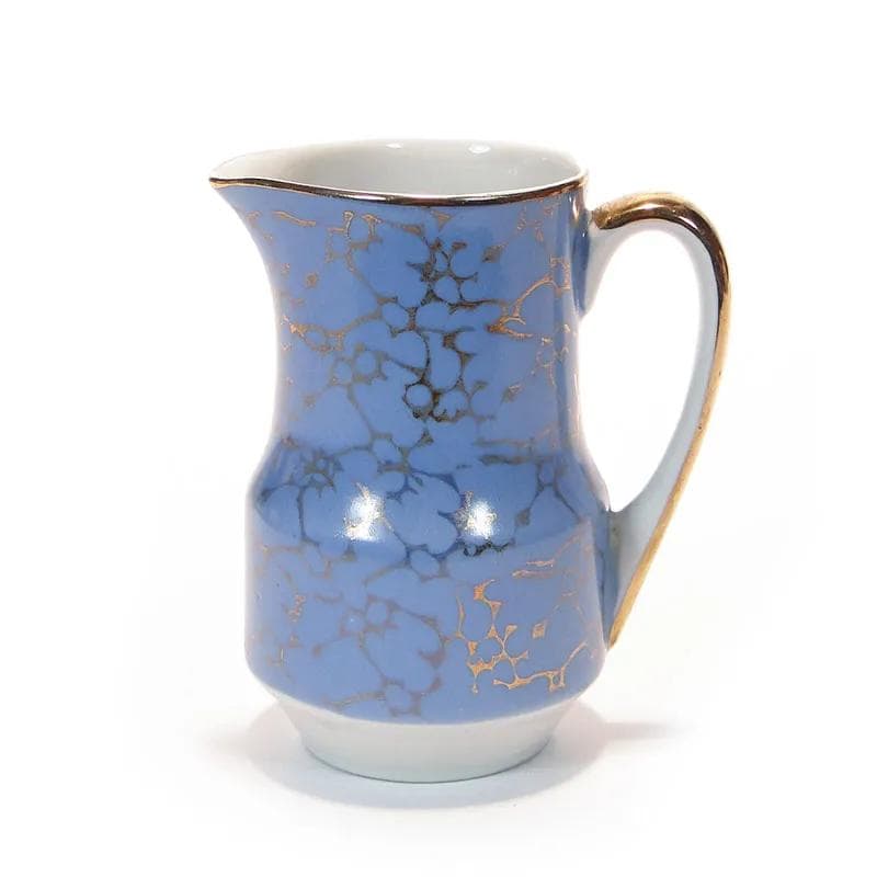 Cobalt Blue and Gilt Ada Milk Jug, by W. Potacki for Ćmielów, Poland, 1970s - 16620