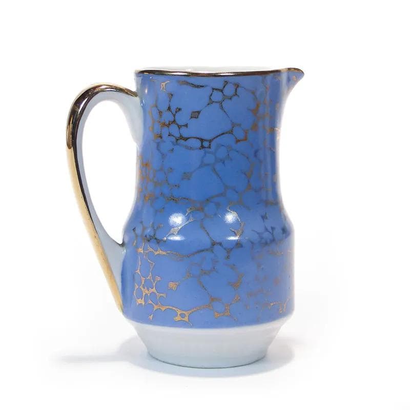 Cobalt Blue and Gilt Ada Milk Jug, by W. Potacki for Ćmielów, Poland, 1970s - 16624