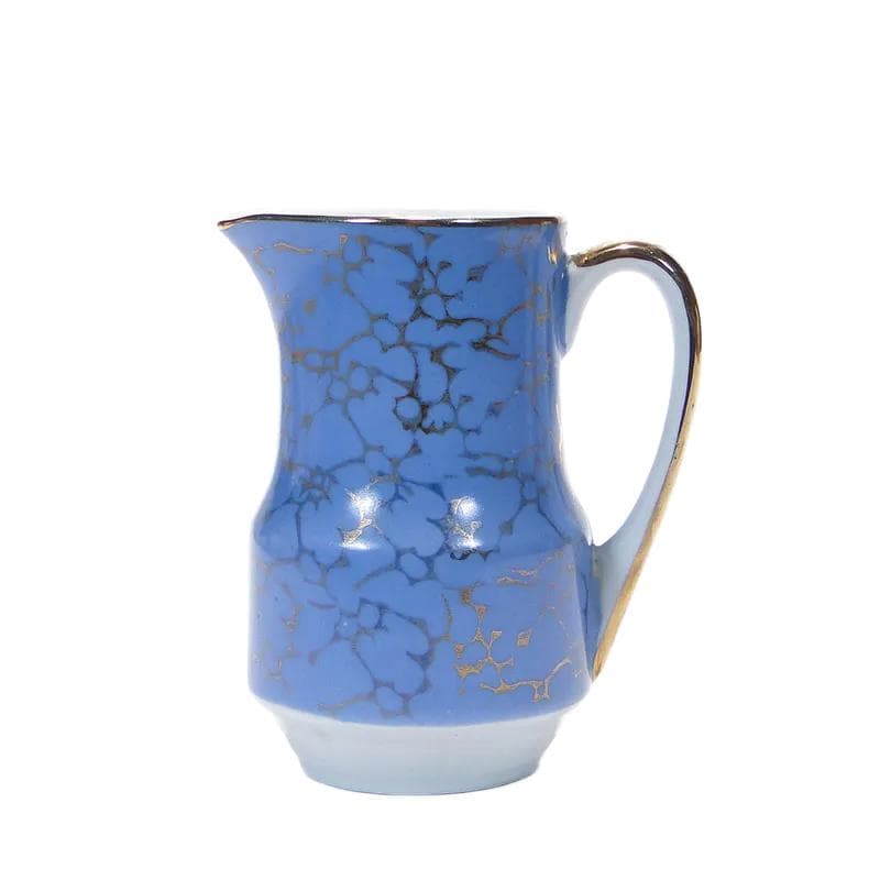 Cobalt Blue and Gilt Ada Milk Jug, by W. Potacki for Ćmielów, Poland, 1970s