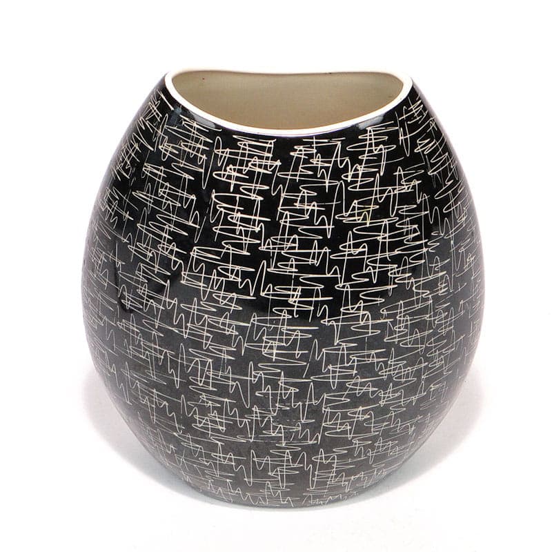 Vase New Look, multicolor vitrified stoneware, Chodzież, Poland, 1950s. - 226920