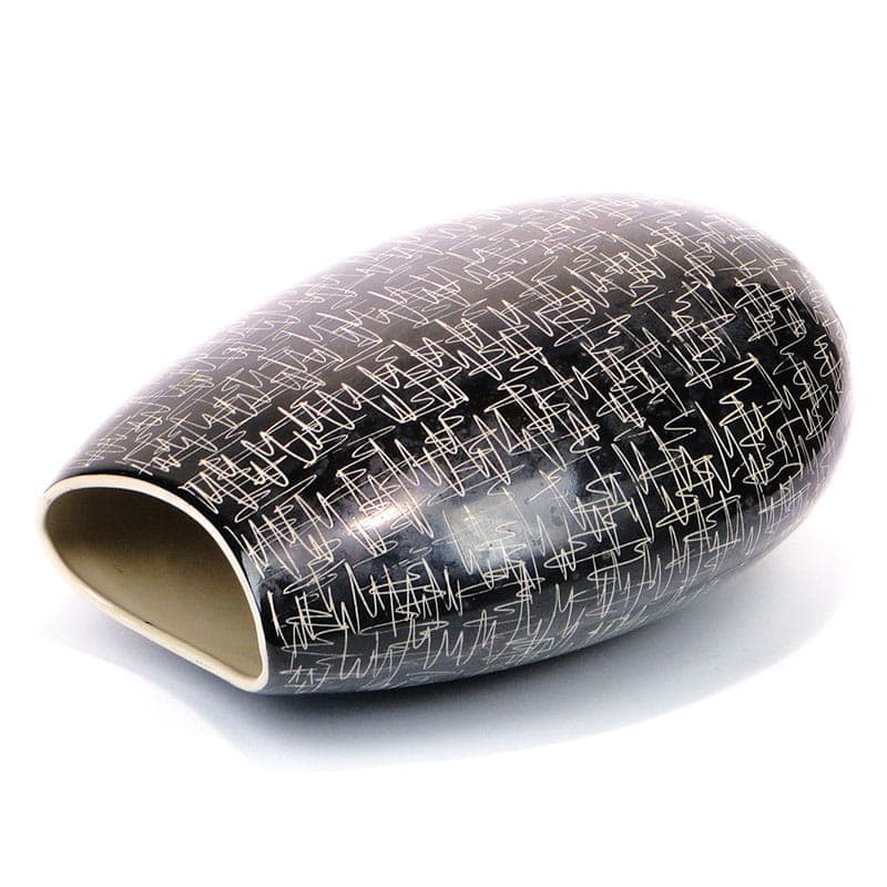 Vase New Look, multicolor vitrified stoneware, Chodzież, Poland, 1950s. - 226916