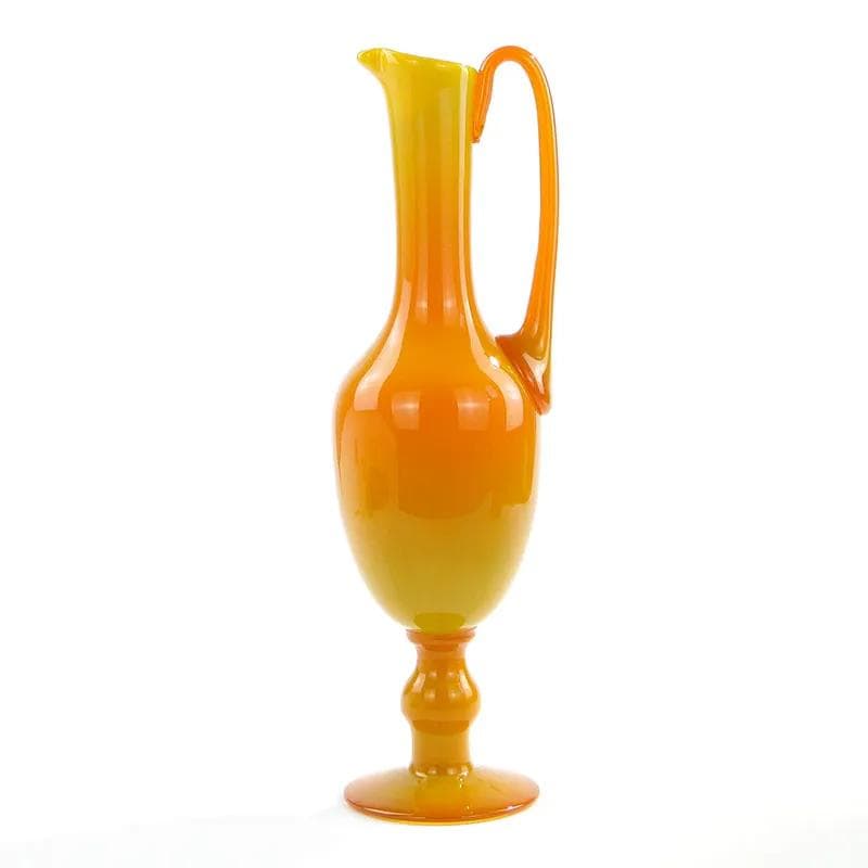 Amfora, szkło pomarańcz, proj. Z. Horbowy, Polska, lata 70. - 16610