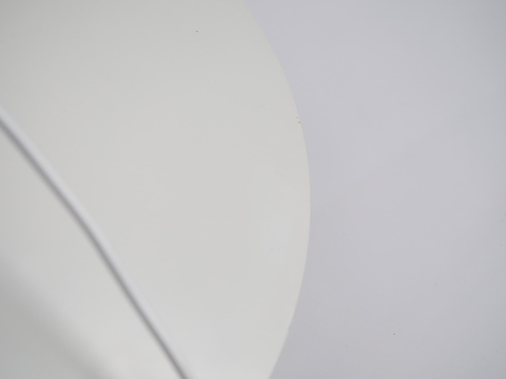 Lampa wisząca, aluminium biały, proj. K. Wiborg, Jeka, Dania, lata 80. - 227060