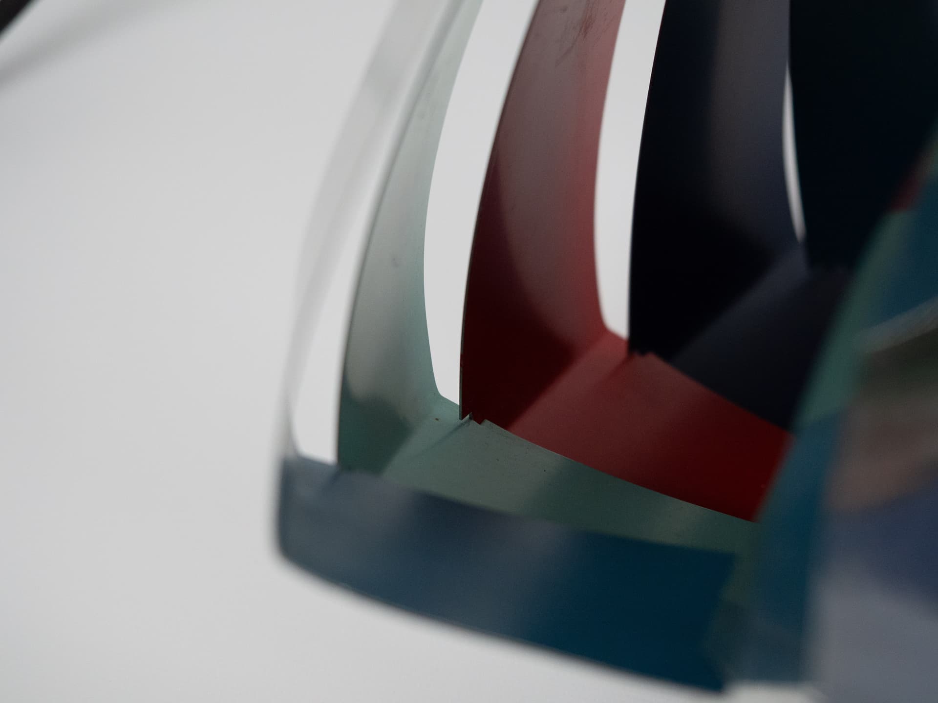 Pendant lamp Konkylie, multicolor aluminum, by L. Weisdorf, Lyfa, Denmark, 1960s. - 227092