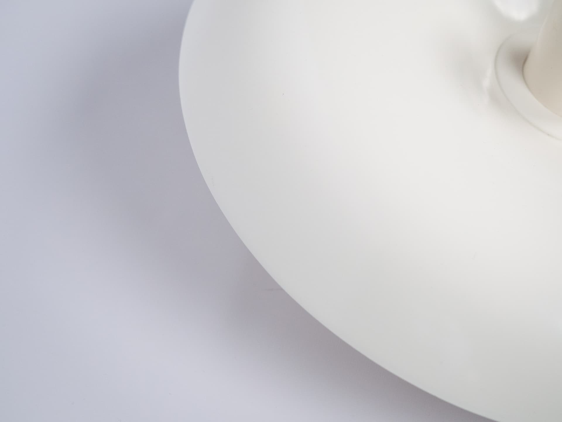 Lampa wisząca RA, biała, proj. P. Hein, Lyfa, Dania, lata 70. - 227174