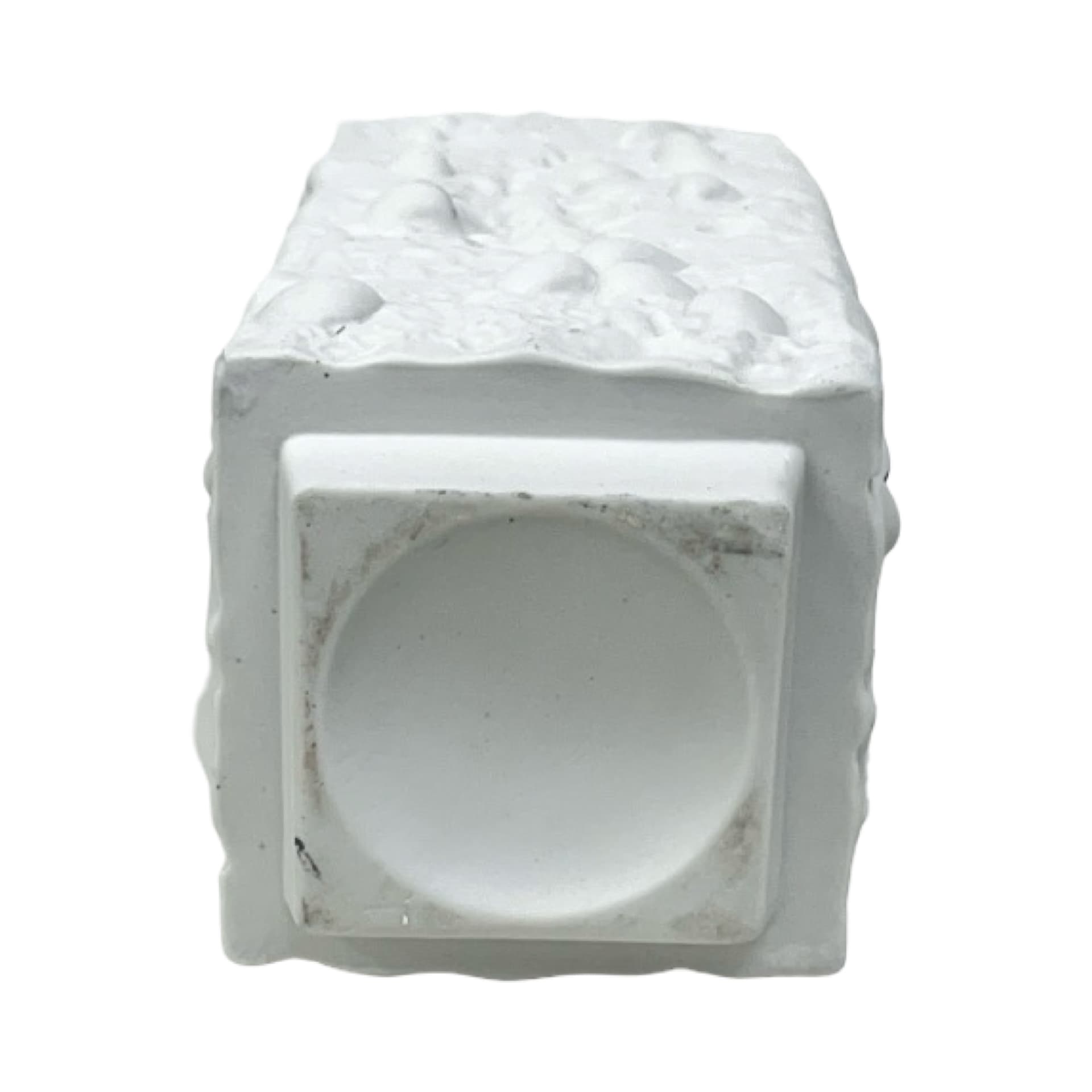 Wazon Skamieliny, biały, porcelana biskwitowa, Niemcy, lata 70. - 227197