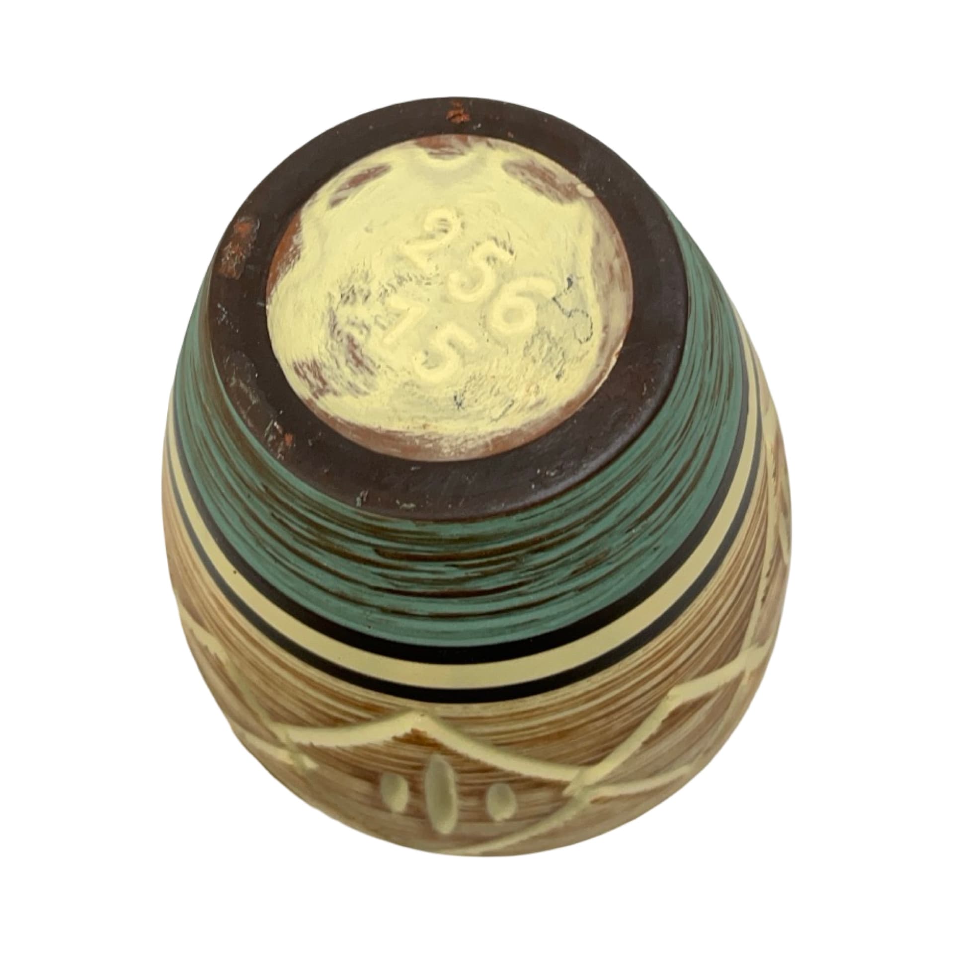 Wazon ESR Sawa 256-15, beżowy, ceramika, Niemcy, lata 60. - 227263