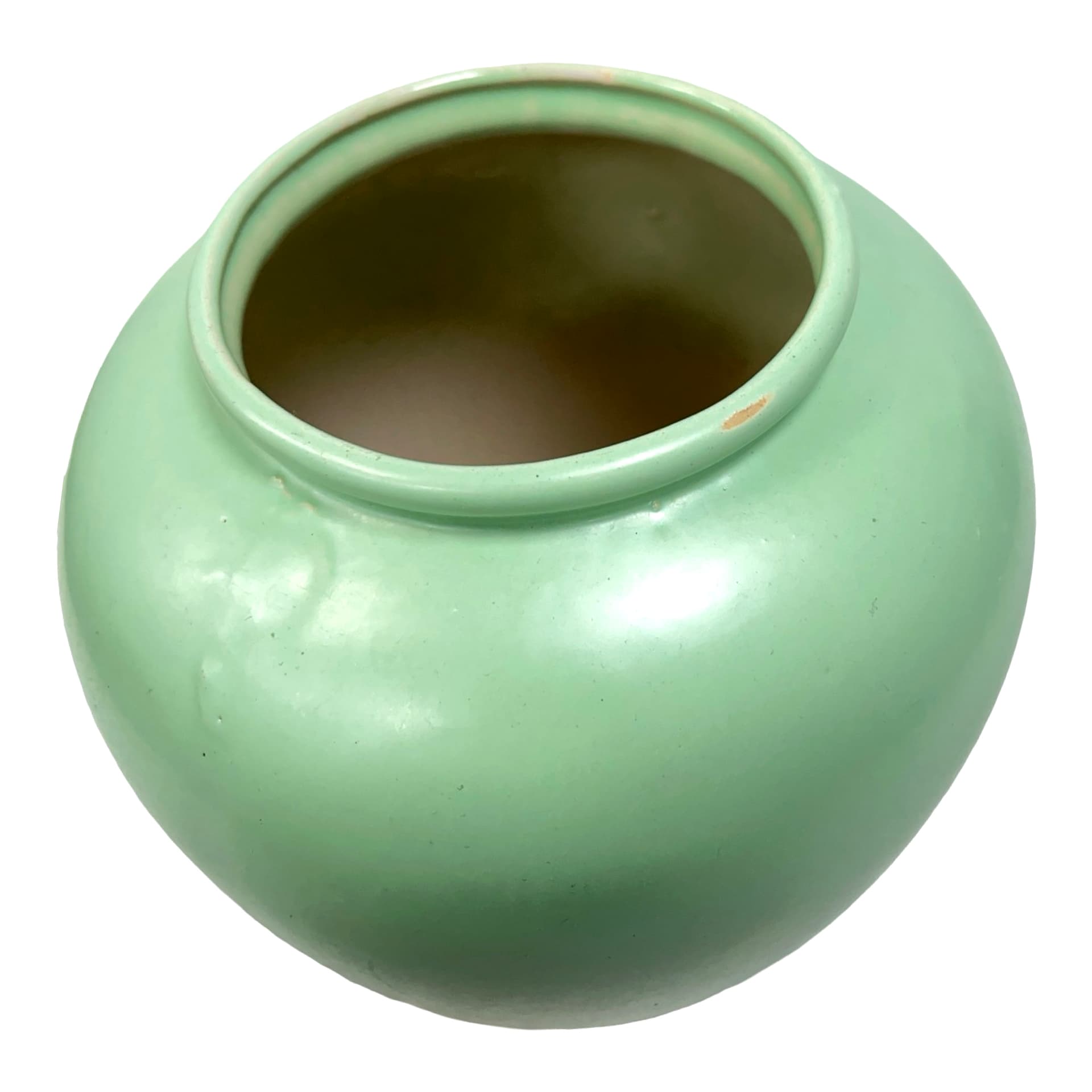 Wazon 504-20, miętowy, ceramika, Scheurich, Niemcy, lata 70. - 227269