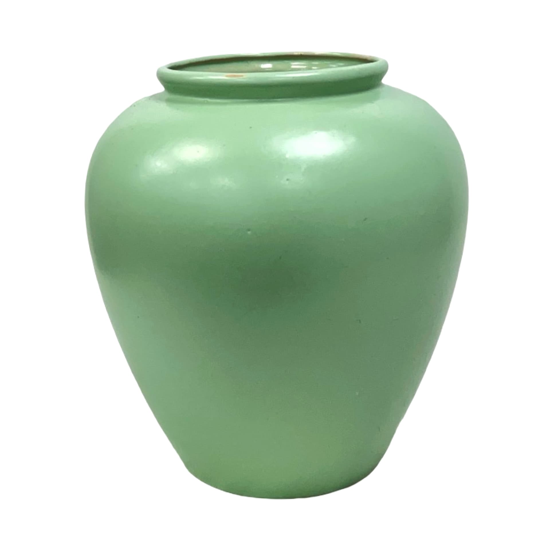 Wazon 504-20, miętowy, ceramika, Scheurich, Niemcy, lata 70. - 227275