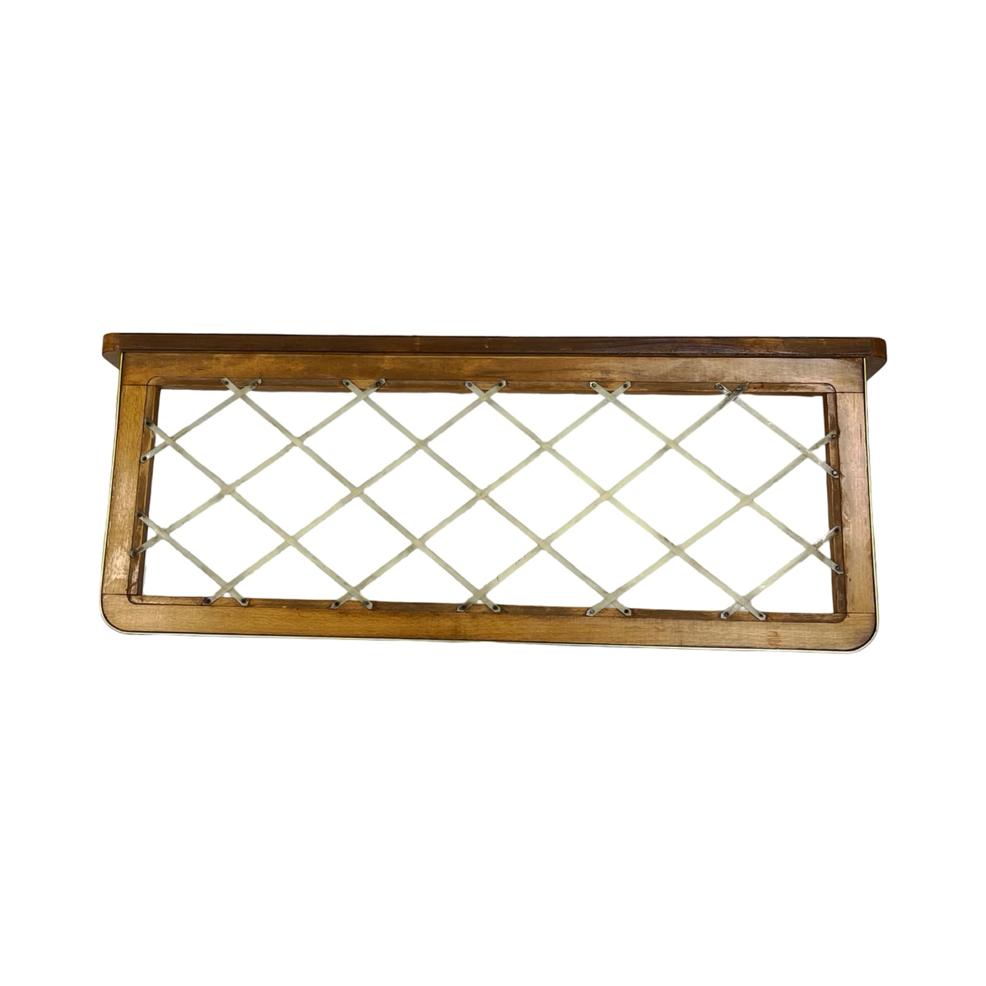 Wieszak ścienny Brusel, biały, proj. R. Volket, Niemcy, lata 50. - 227316