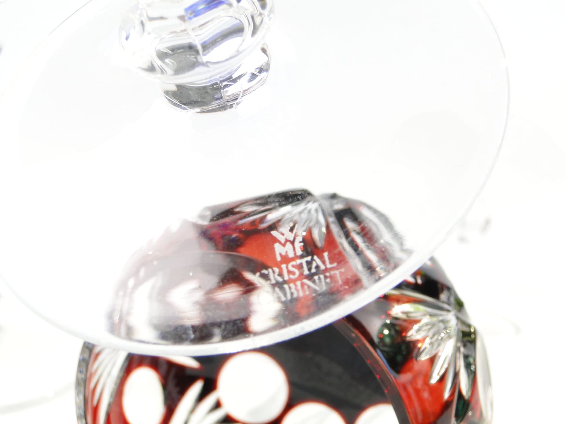 Komplet kielichów do wina Crystal Cabinet, multikolor, kryształ, WMF, Niemcy, lata 60. - 227357