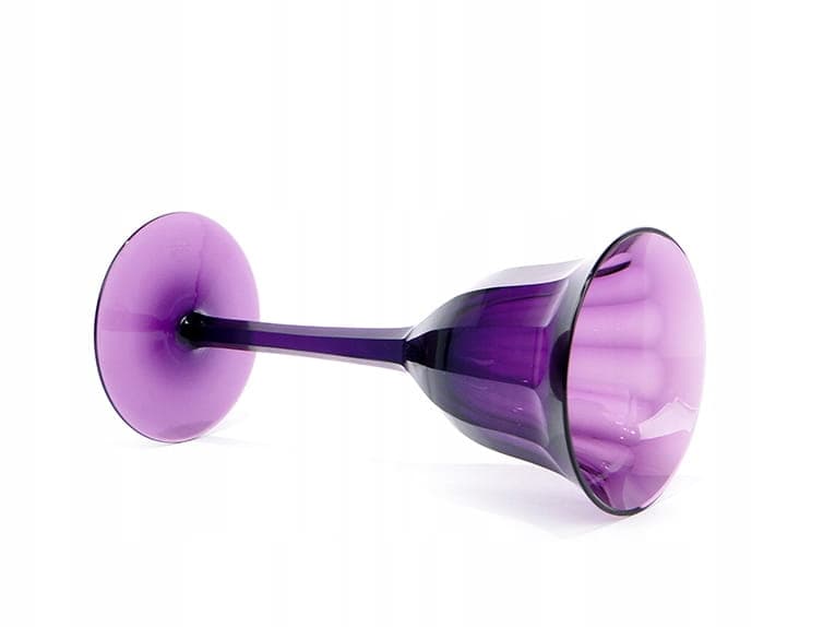 Kielich Romer, ametystowy, kryształ, Bohemia Moser, Czechy, lata 20. - 227520