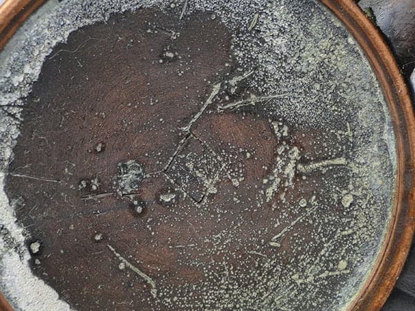 Kałamarz secesyjny, miedź brązowy, WMF, Niemcy, XIX w. - 227634