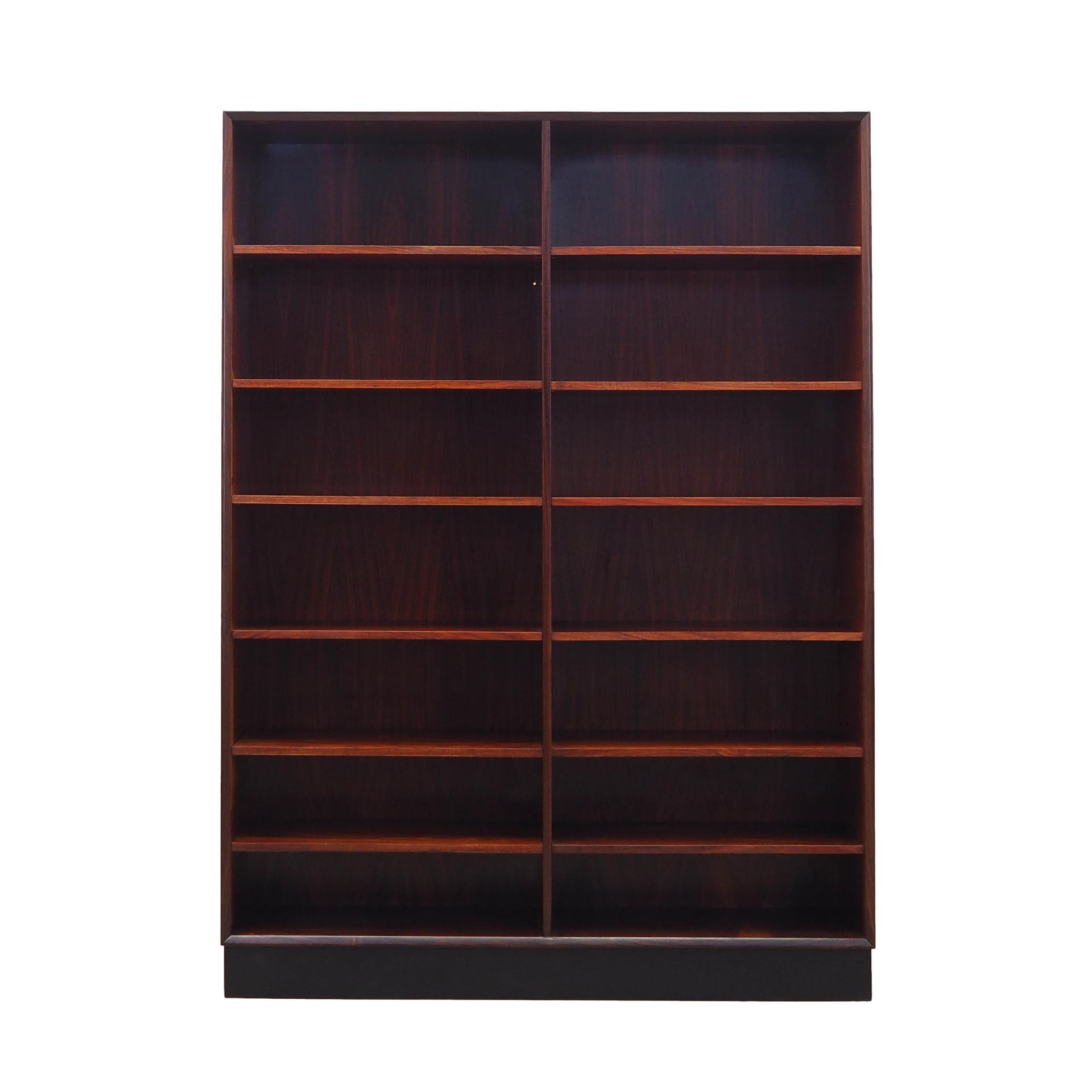 Bookcase, brown rosewood, Hundevad&Co., Denmark, 1970s.