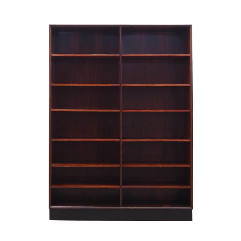 Biblioteczka, palisander brązowy, Hundevad&Co., Dania, lata 70.