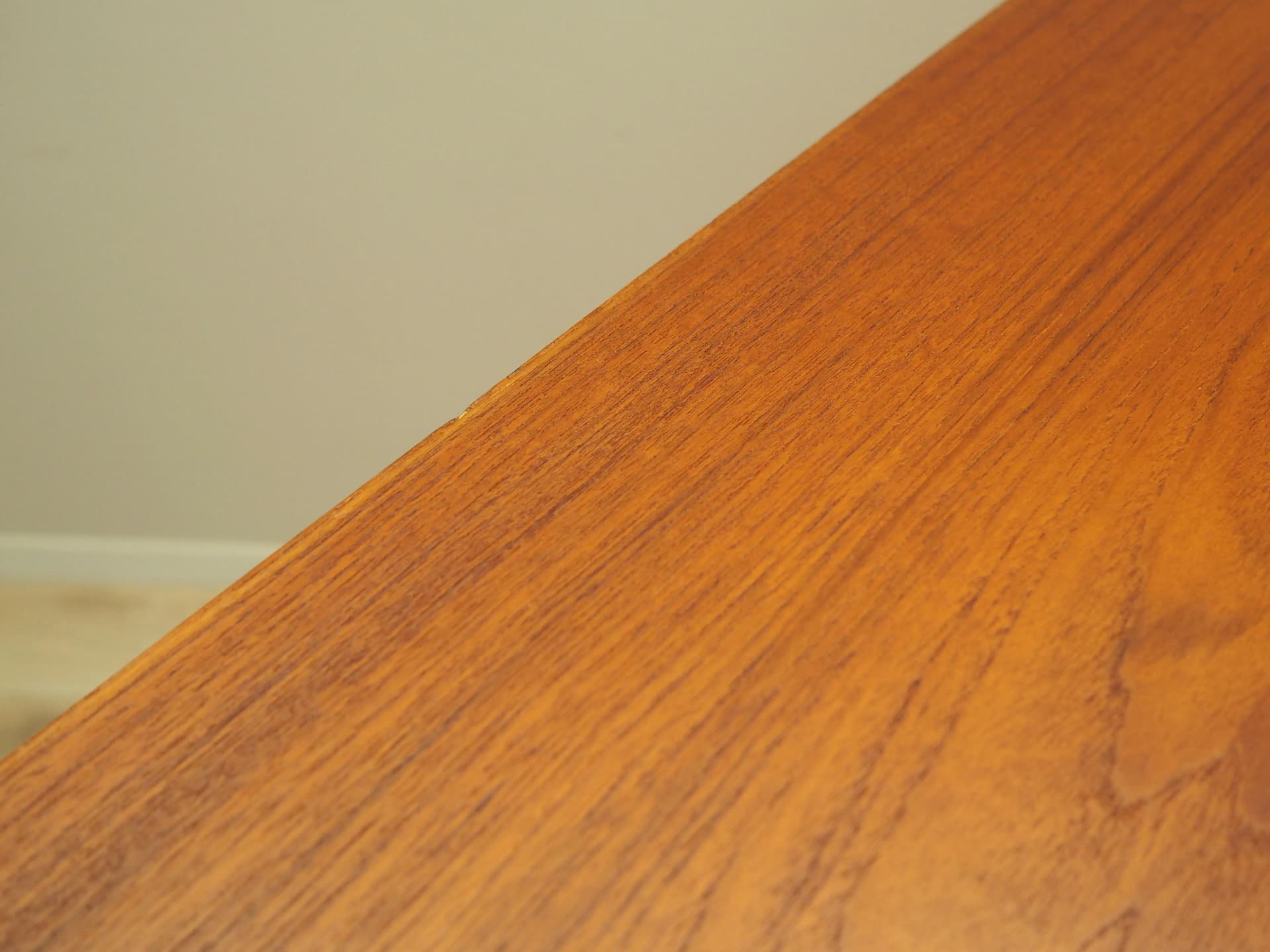 Highboard mid-century, brown teak, Denmark, 1960s - 16683