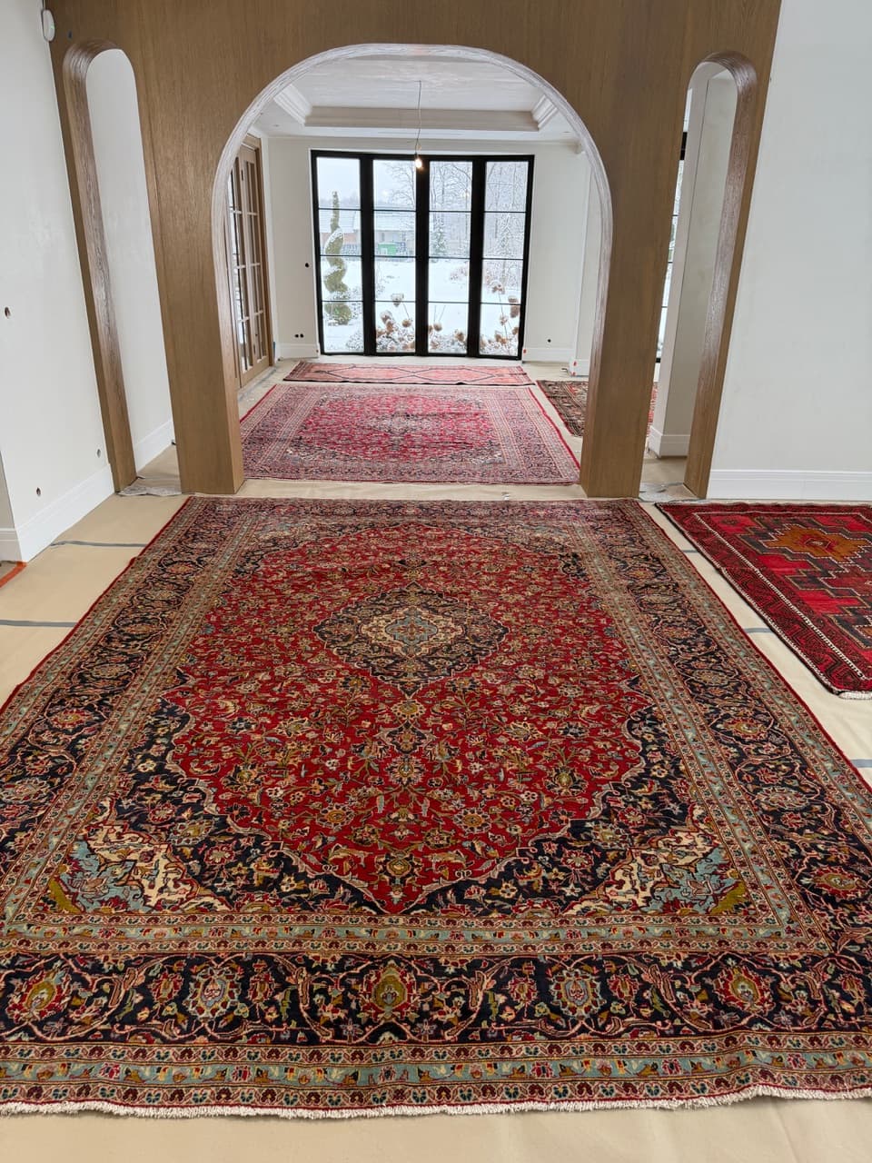 Rug Kashan 410x300 cm, multicolor wool, Iran - 227891