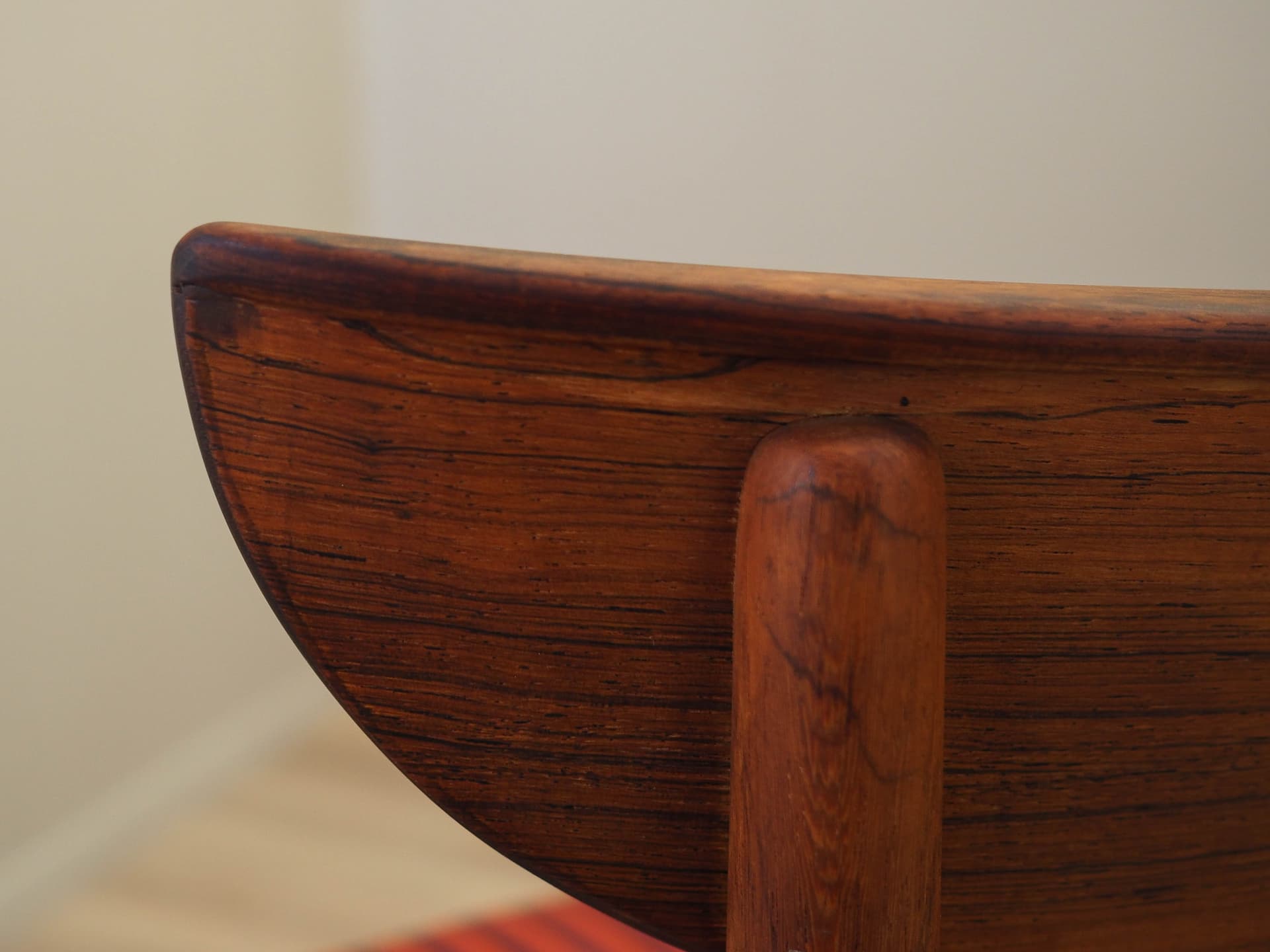 Set of six chairs, multicolor rosewood, Skovby Møbelfabrik, Denmark, 1970s. - 227921
