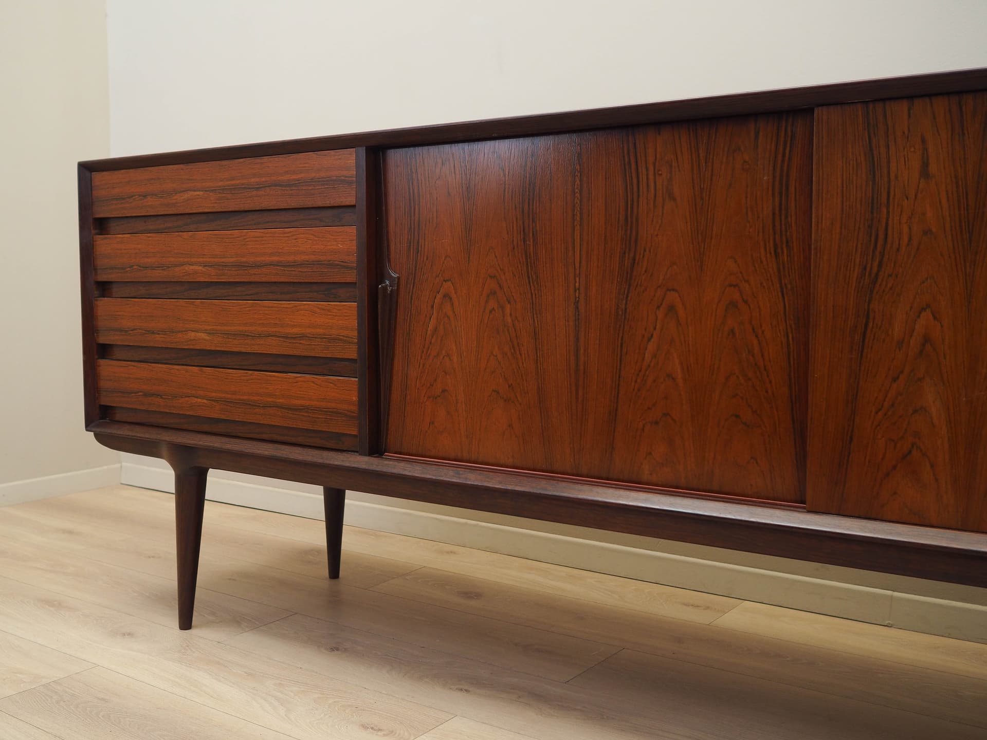 Sideboard Model 18, palisander brązowy, Omann Jun, Dania, lata 70. - 227974