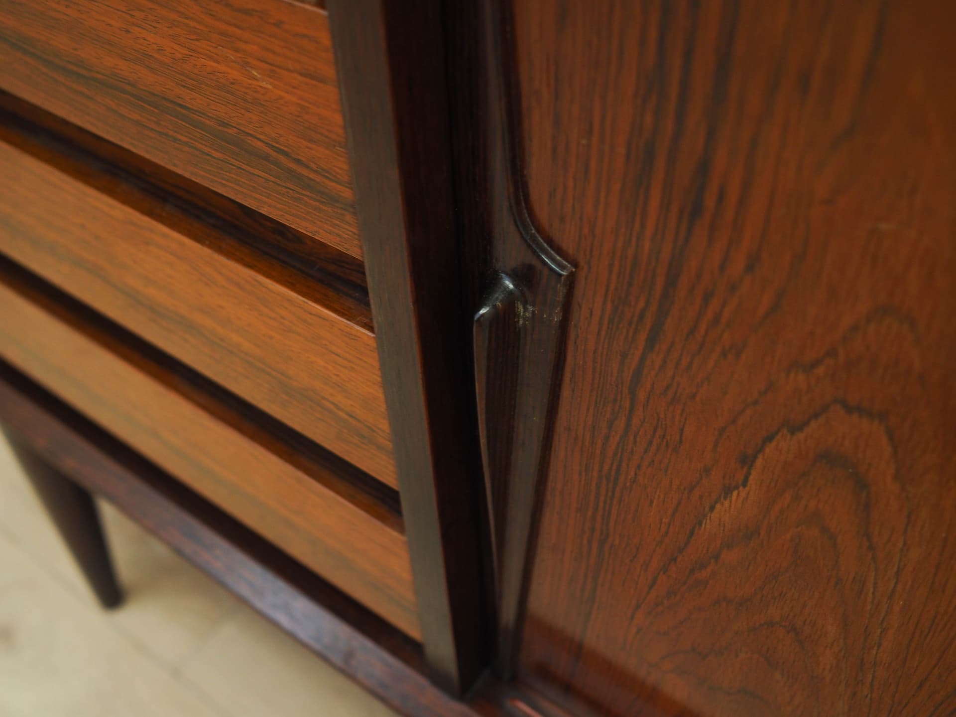 Sideboard Model 18, palisander brązowy, Omann Jun, Dania, lata 70. - 227979