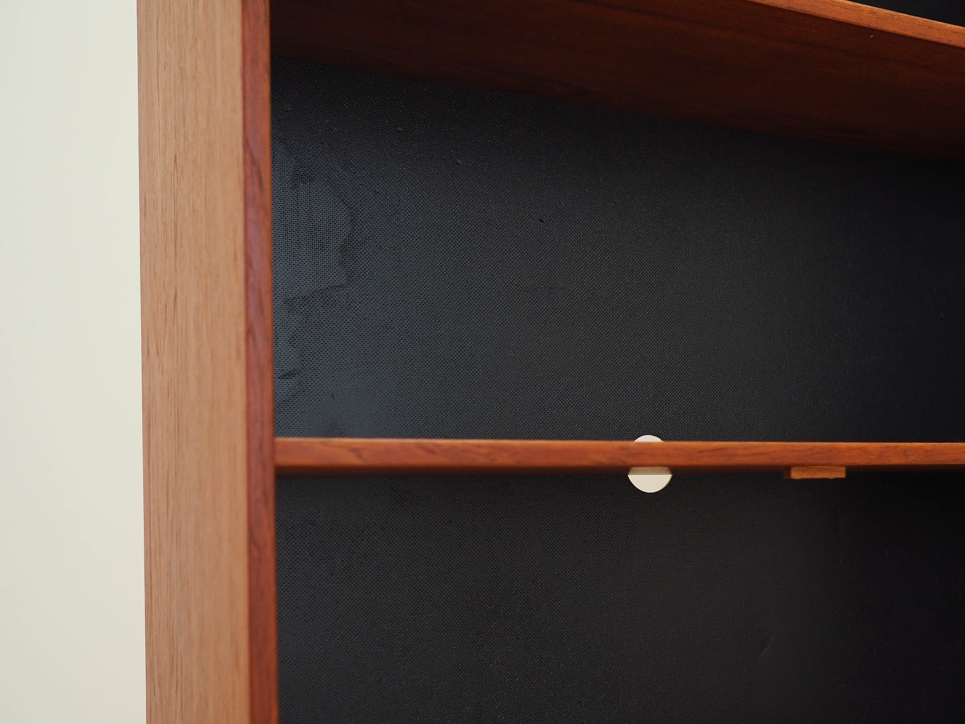 Regał, teak brązowy, Dania, lata 60. - 228156