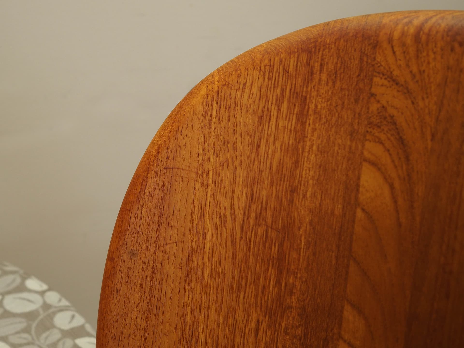 Komplet czterech krzeseł, teak brązowy, proj. N. Koefoed, Glostrup Møbelfabrik, Dania, lata 60. - 228195