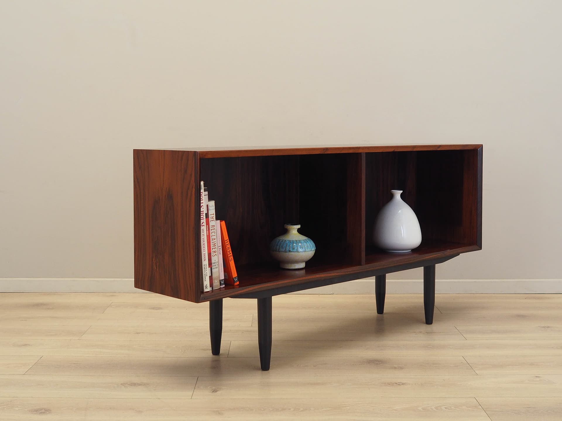 Bookshelf, brown rosewood, Denmark, 1970s. - 228205