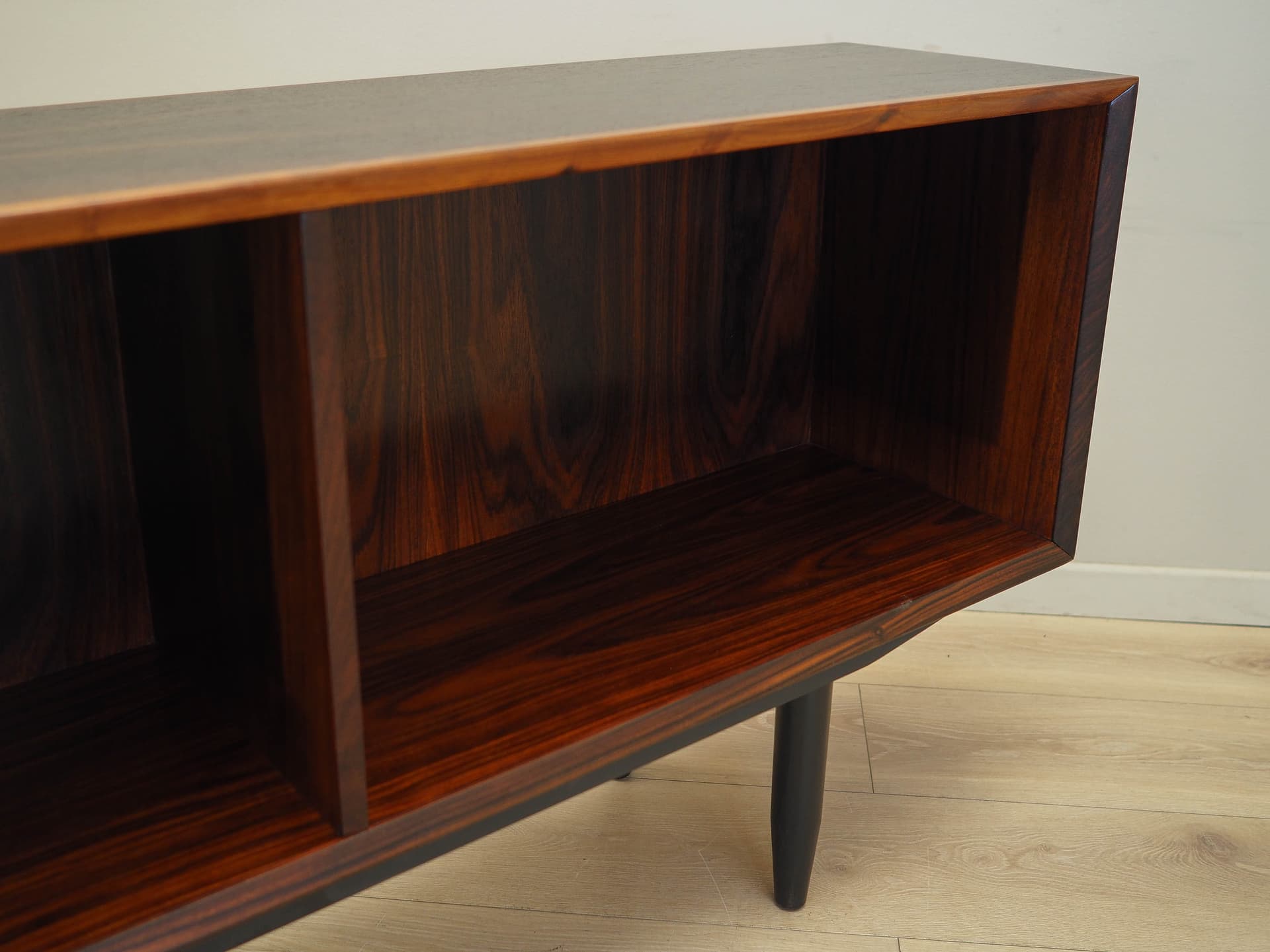Bookshelf, brown rosewood, Denmark, 1970s. - 228211