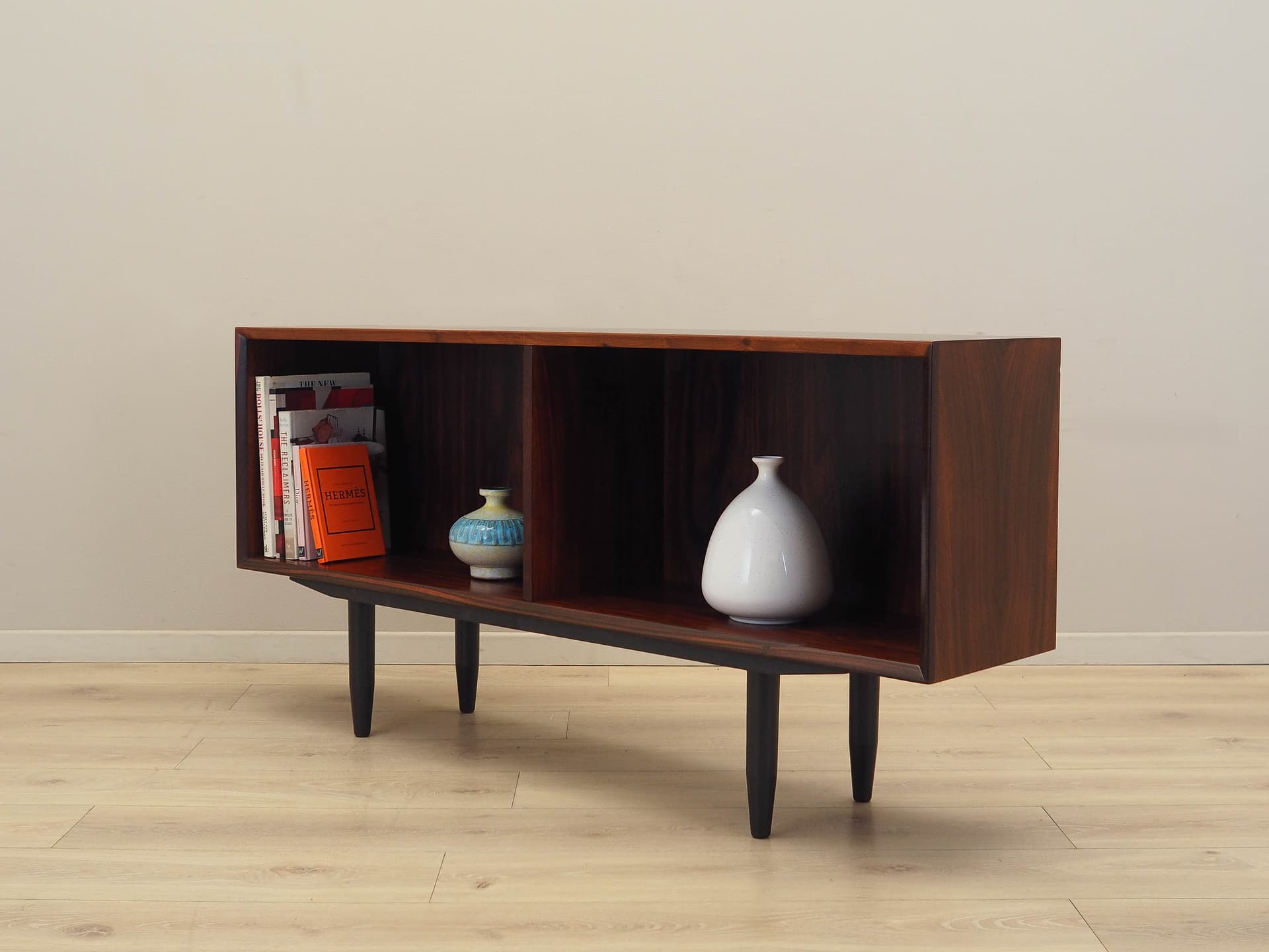Bookshelf, brown rosewood, Denmark, 1970s. - 228204