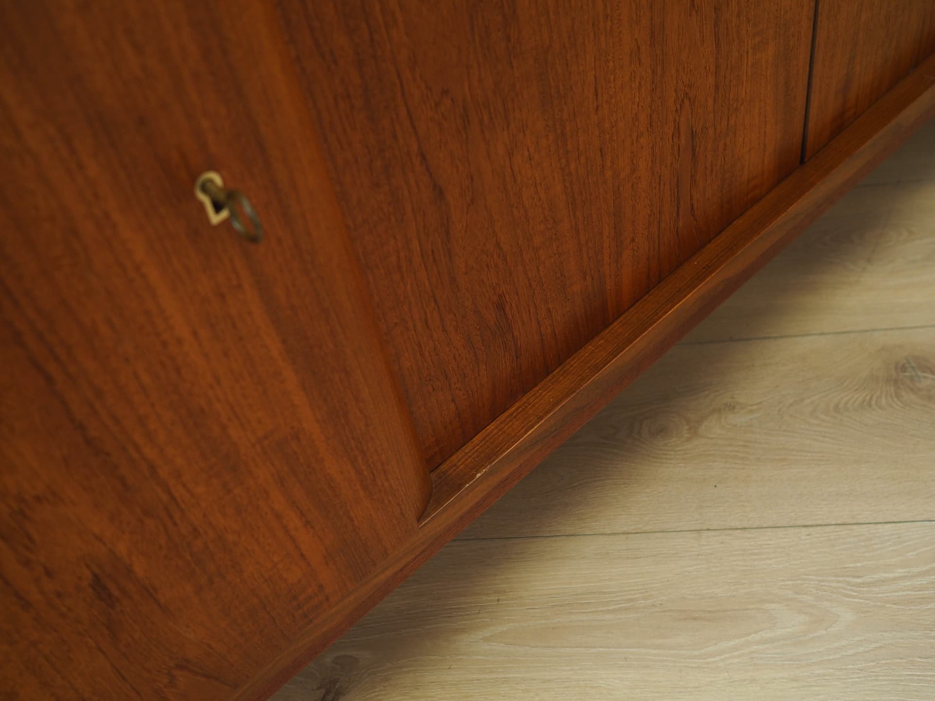 Sideboard, teak brązowy, Dania, lata 70. - 228222