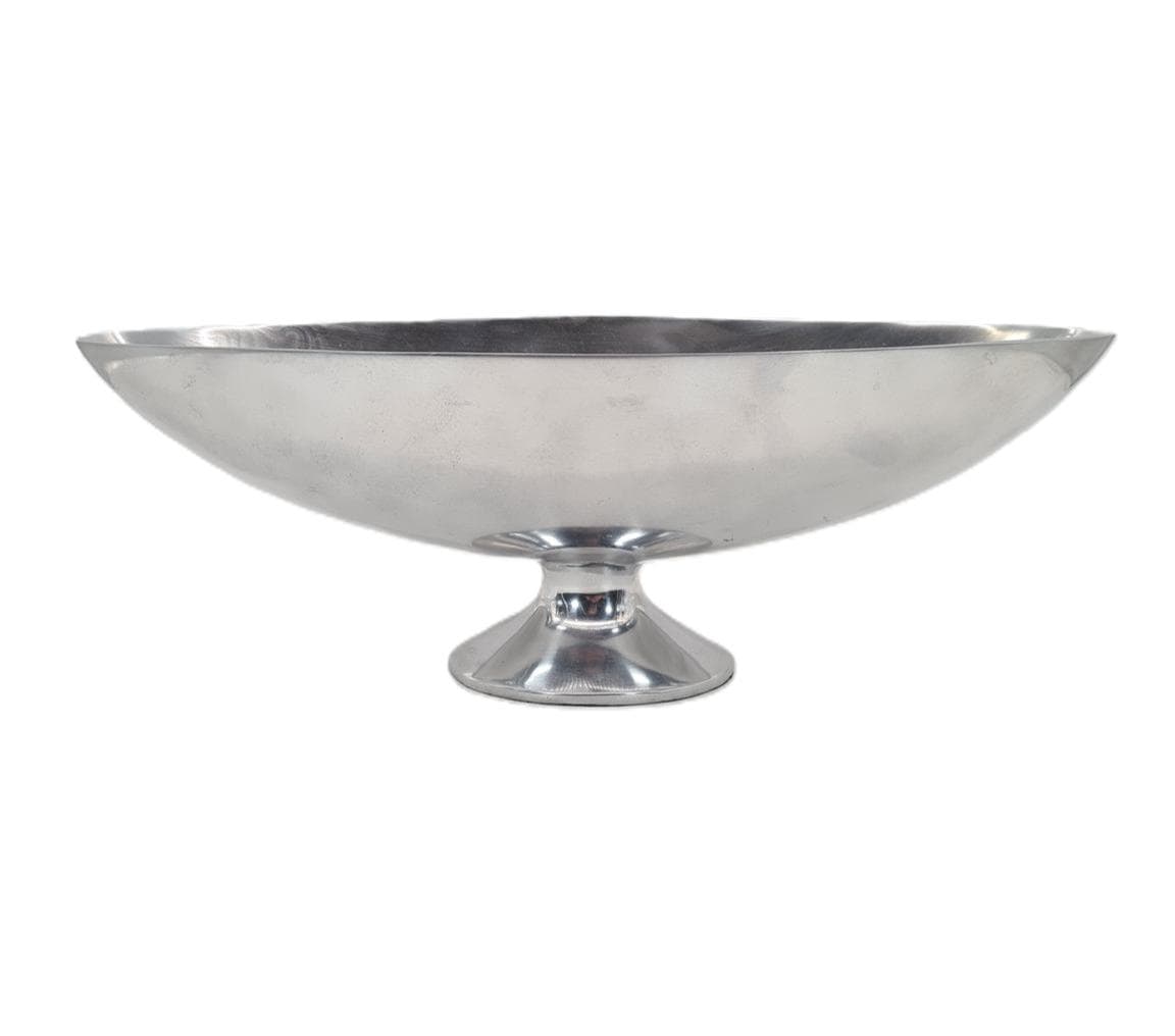 Decorative bowl, silver, aluminum, 1990s