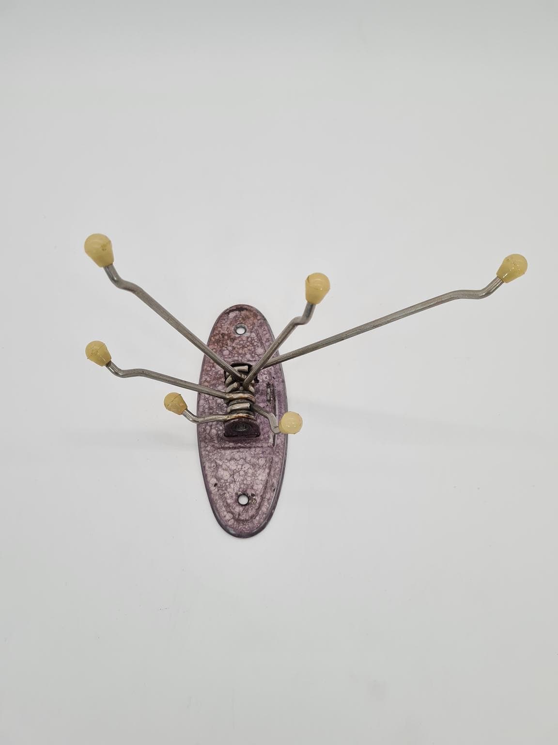 Wall Rack, purple metal, 1960s - 228781