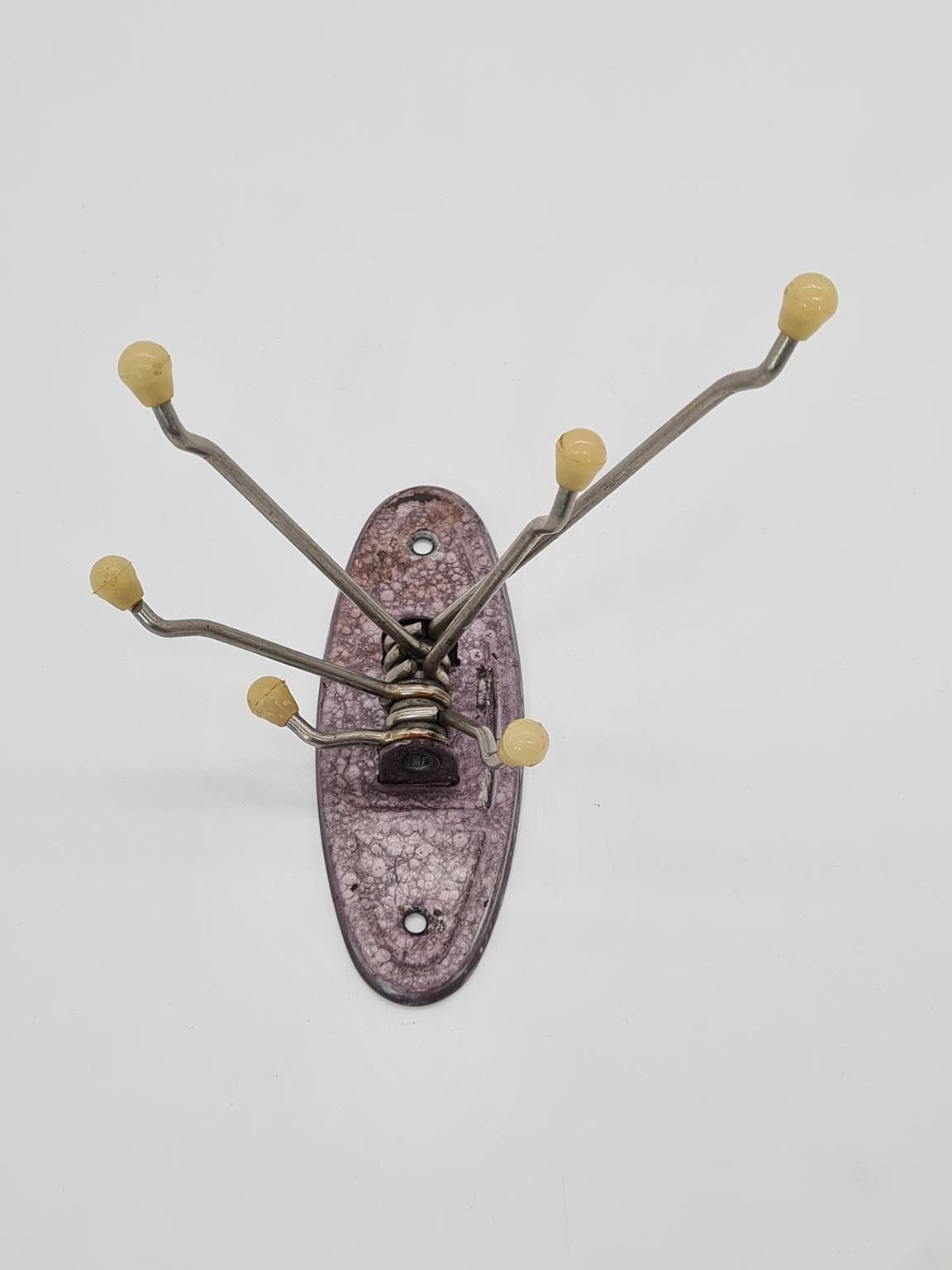 Wall Rack, purple metal, 1960s - 228782