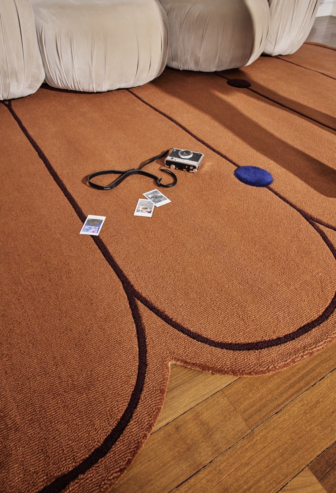 Dywan Paris Terracotta 300x400 cm, proj. M. Konopacka, wełna, Carpets & More - 243191