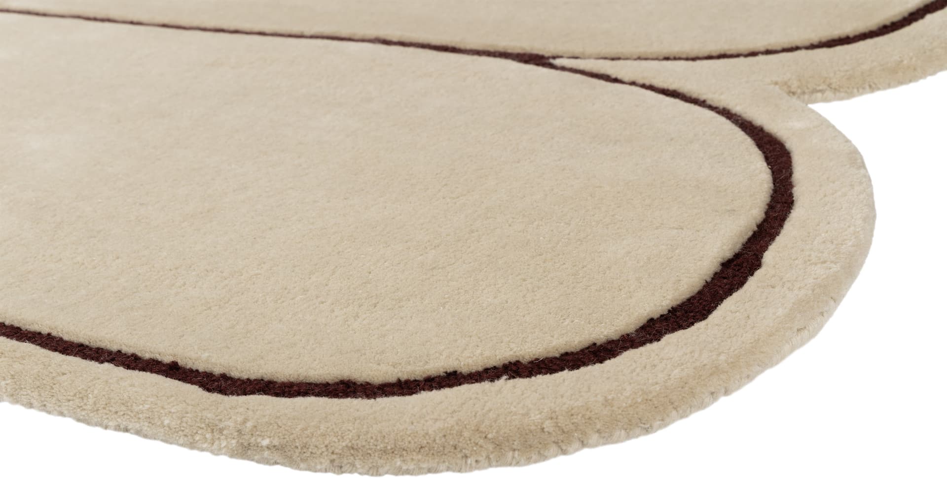 Dywan Paris Ecru 160x230 cm, proj. M. Konopacka, wełna, Carpets & More - 229377