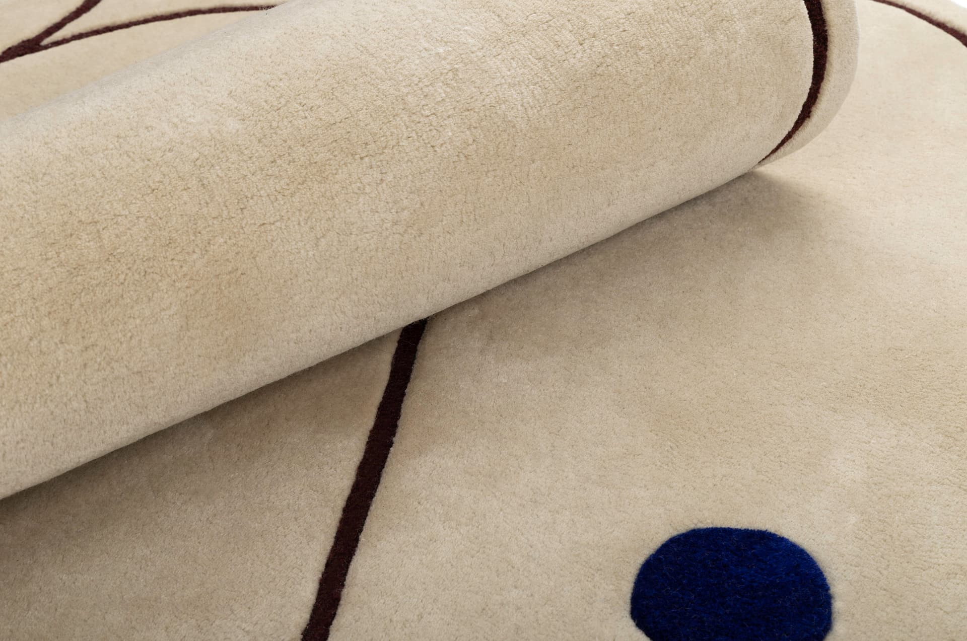 Dywan Paris Ecru 160x230 cm, proj. M. Konopacka, wełna, Carpets & More - 229379