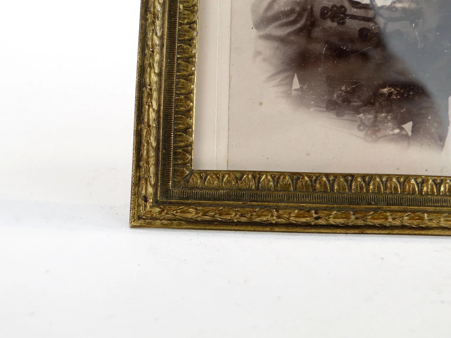 Photo Frame, Napoleon III, golden, bronze, France, 19th c. - 16877