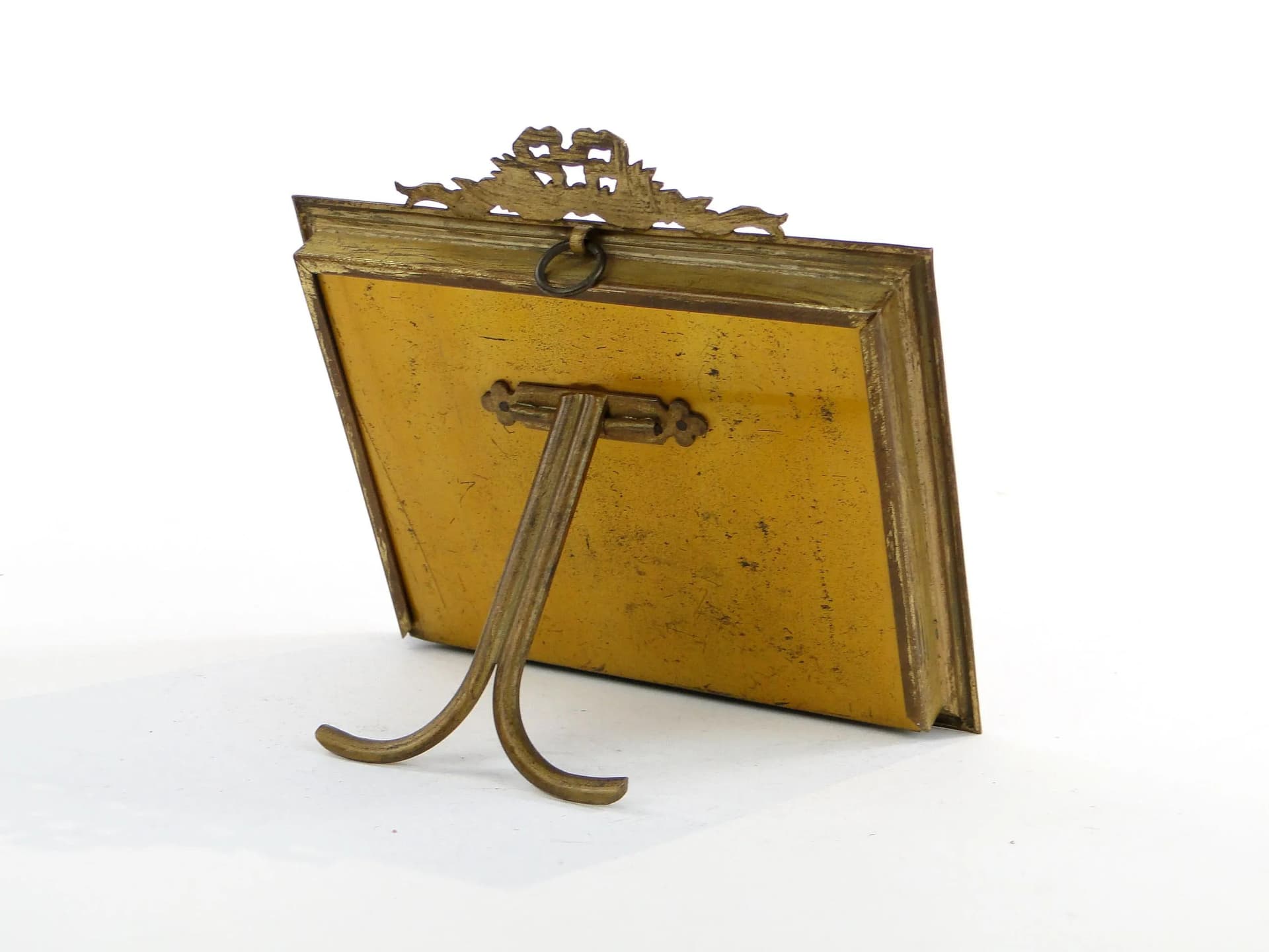 Photo Frame, Napoleon III, golden, bronze, France, 19th c. - 16879