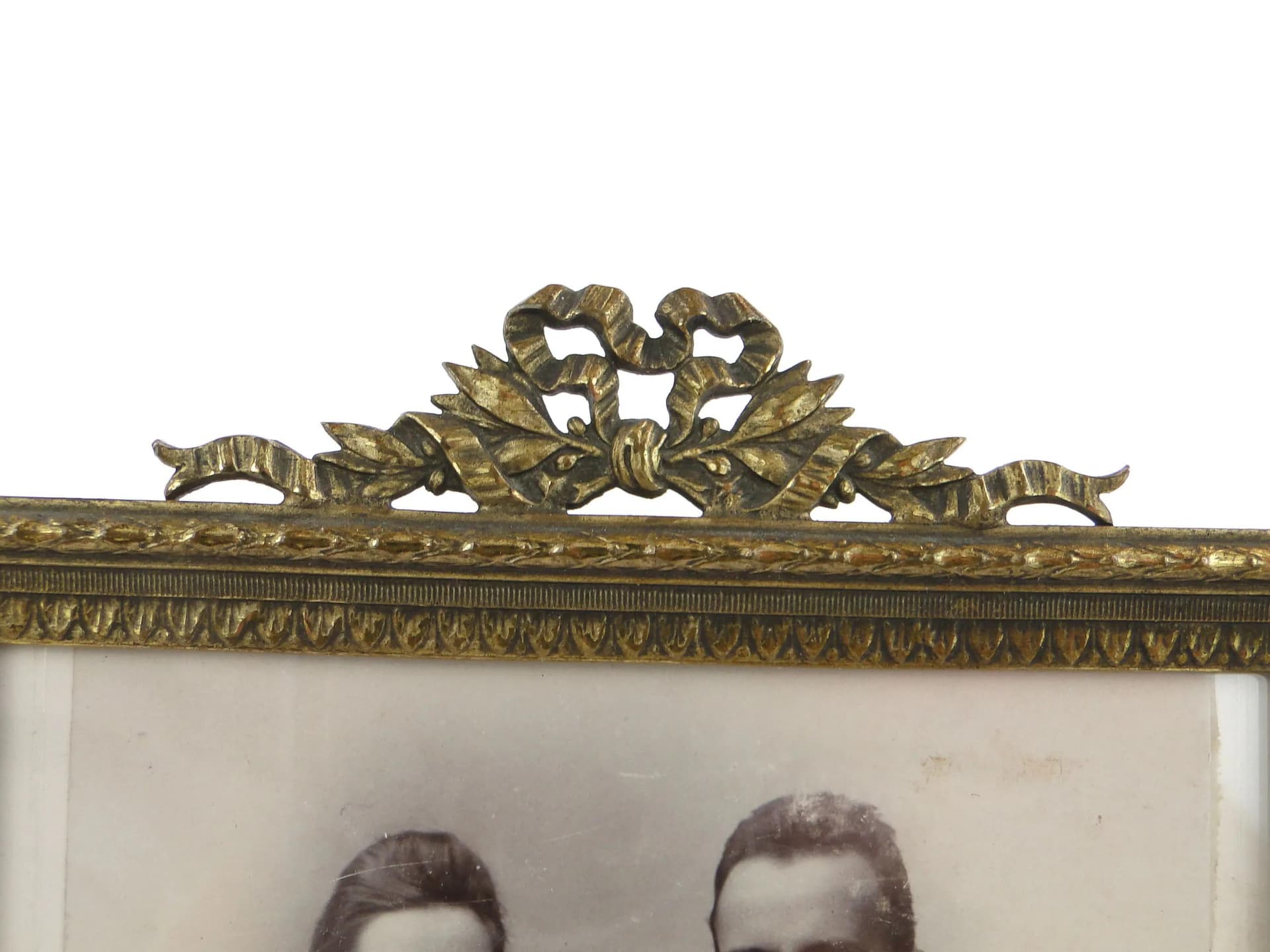 Photo Frame, Napoleon III, golden, bronze, France, 19th c. - 16875