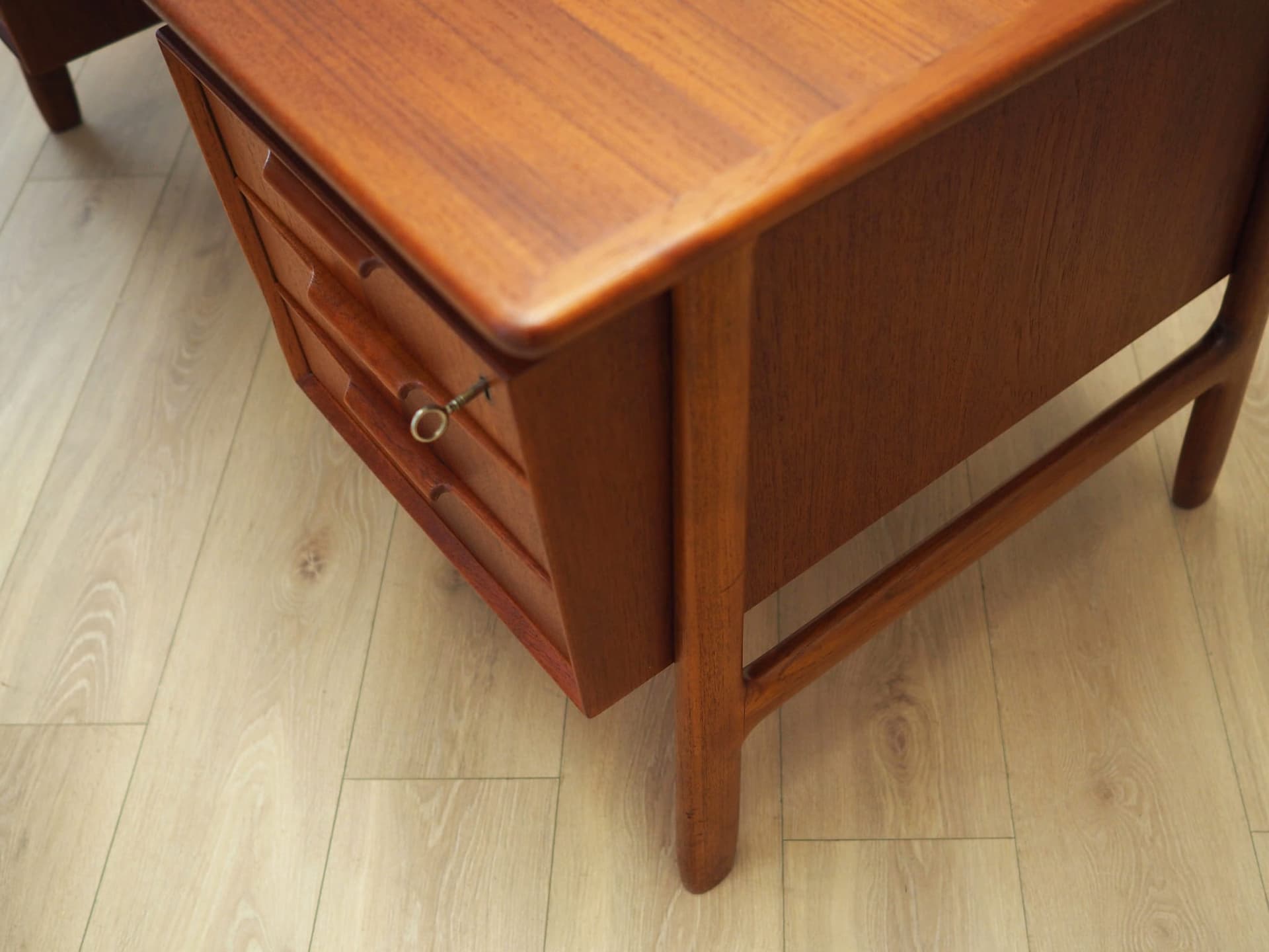 Desk model 75, teak, Omann Jun, Denmark, 1970s - 77493