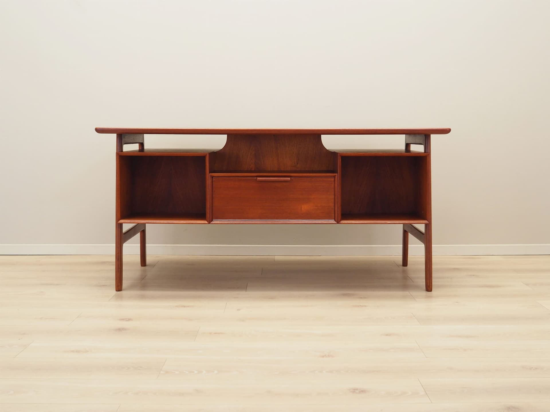 Desk model 75, teak, Omann Jun, Denmark, 1970s - 77492
